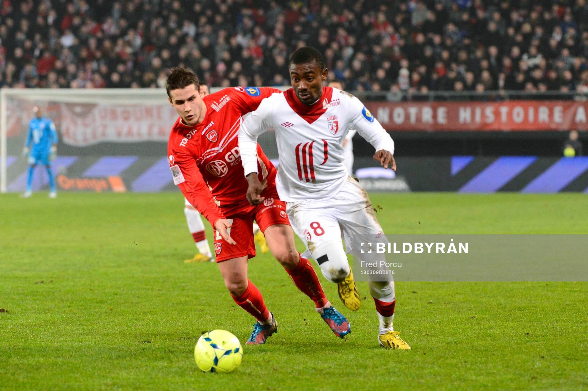 Loris NERY / Salomon KALOU - 09.03.2013 - Valenciennes /