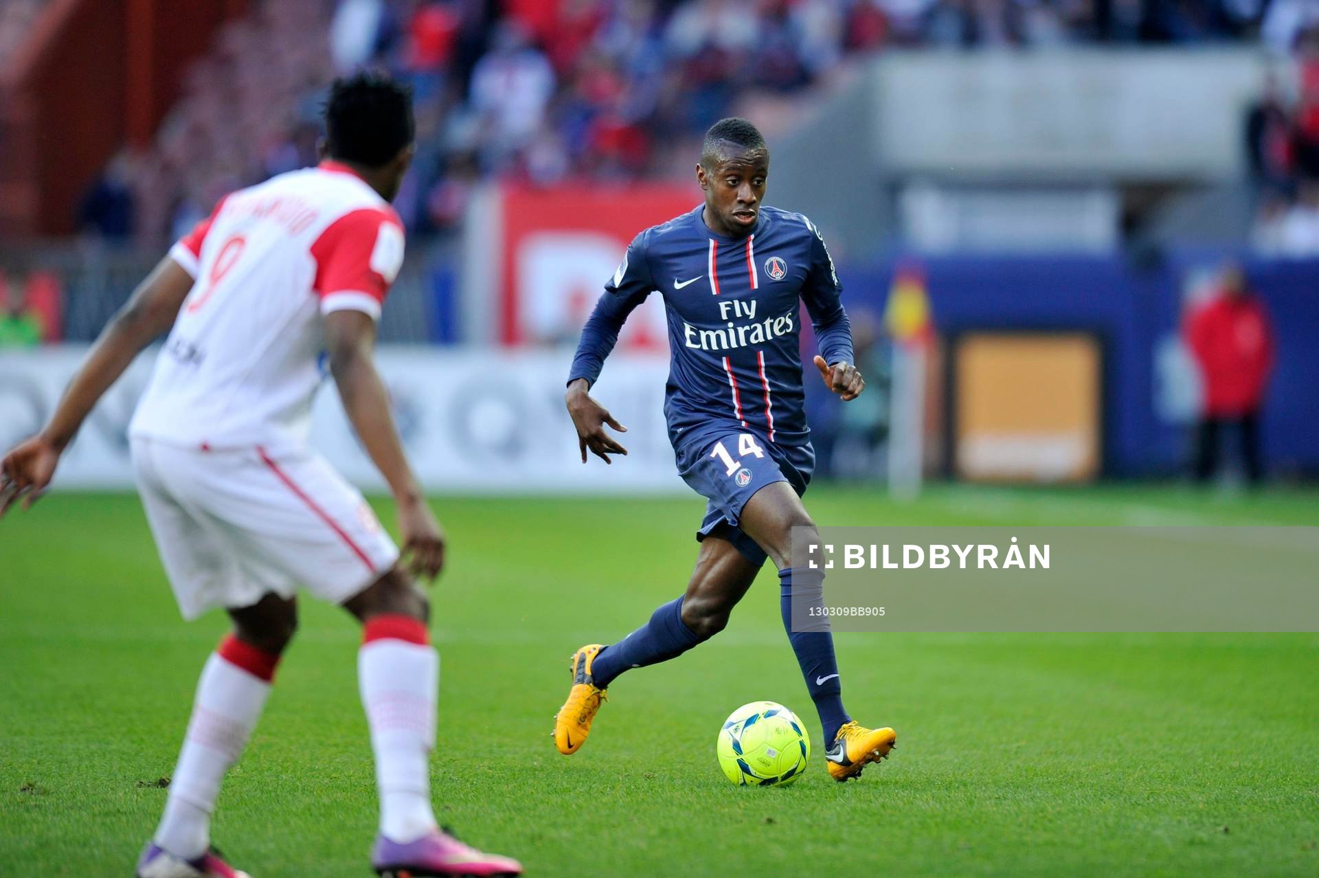Blaise MATUIDI - 09.03.2013 - Paris Saint Germain / Nancy -