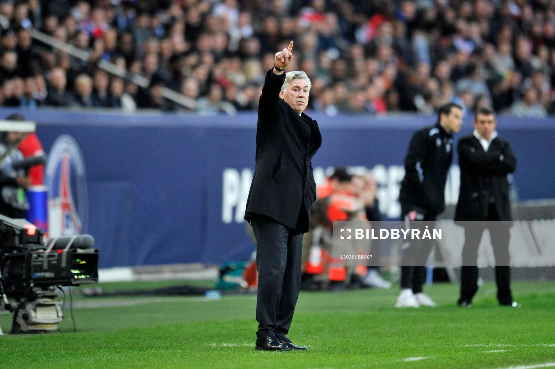 Carlo ANCELOTTI - 09.03.2013 - Paris Saint Germain / Nancy