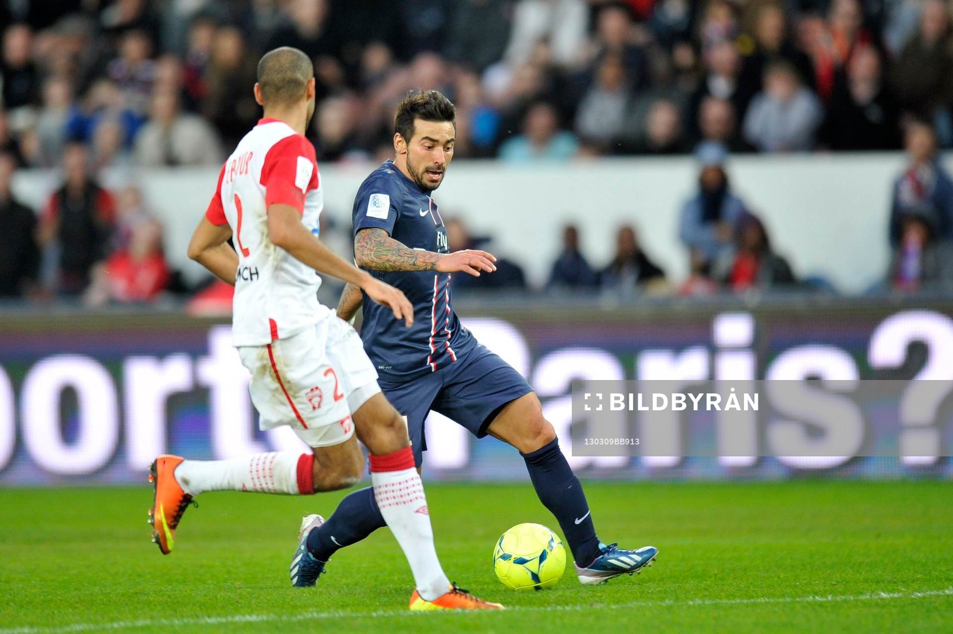 Ezequiel LAVEZZI - 09.03.2013 - Paris Saint Germain / Nancy