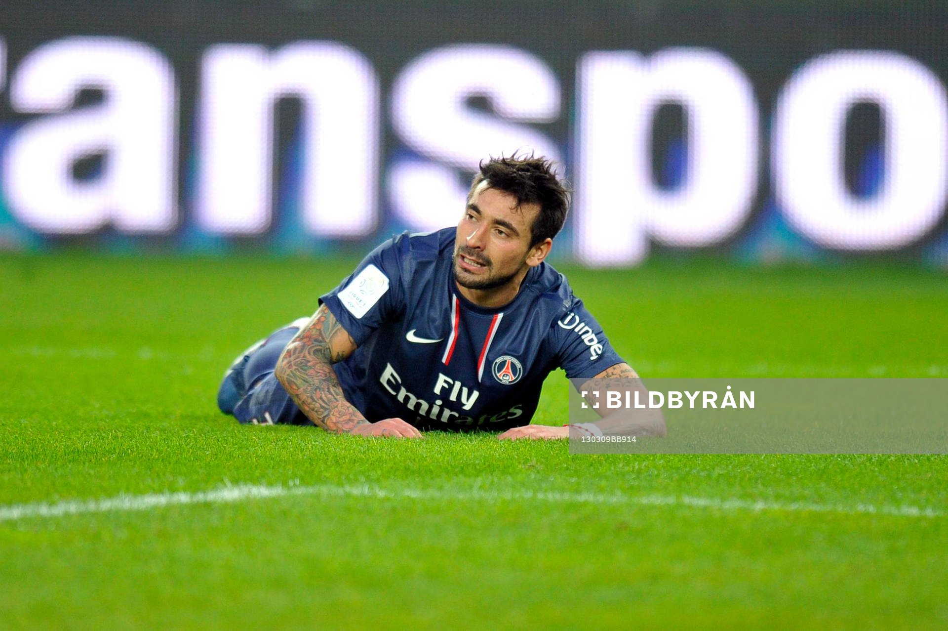 Ezequiel LAVEZZI - 09.03.2013 - Paris Saint Germain / Nancy