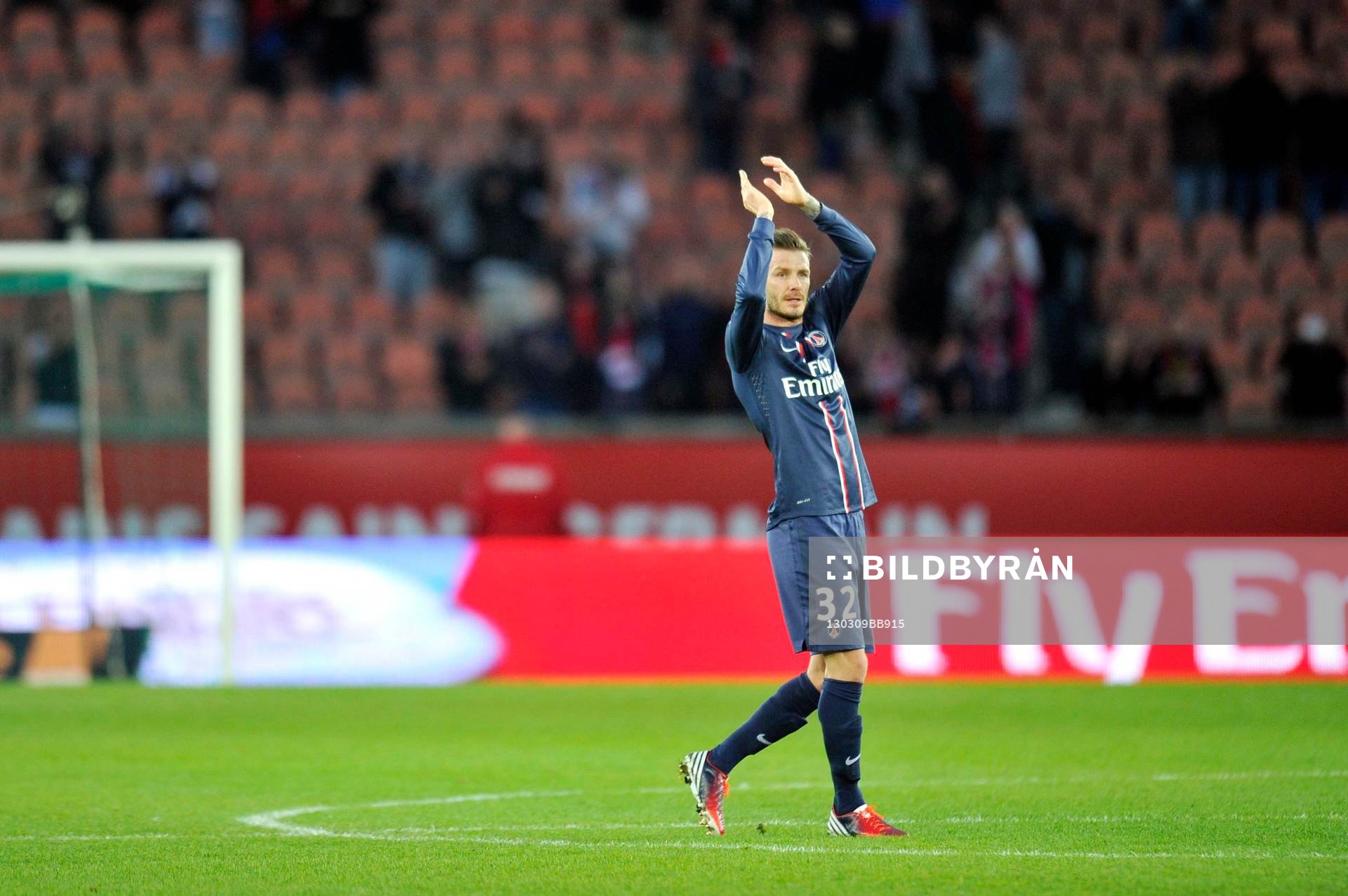 David BECKHAM - 09.03.2013 - Paris Saint Germain / Nancy -