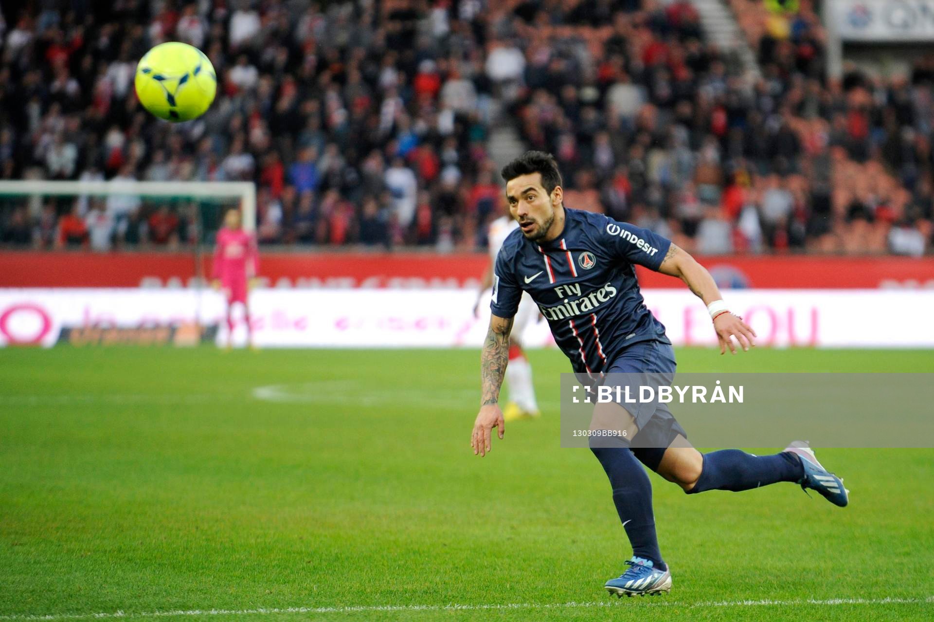 Ezequiel LAVEZZI - 09.03.2013 - Paris Saint Germain / Nancy