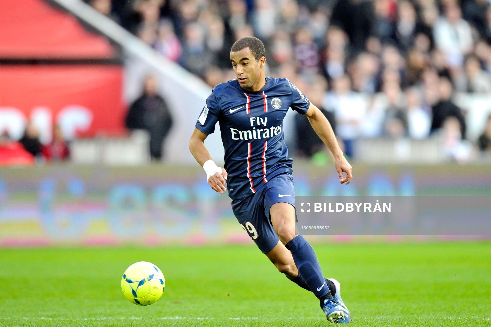 Lucas MOURA - 09.03.2013 - Paris Saint Germain / Nancy -
