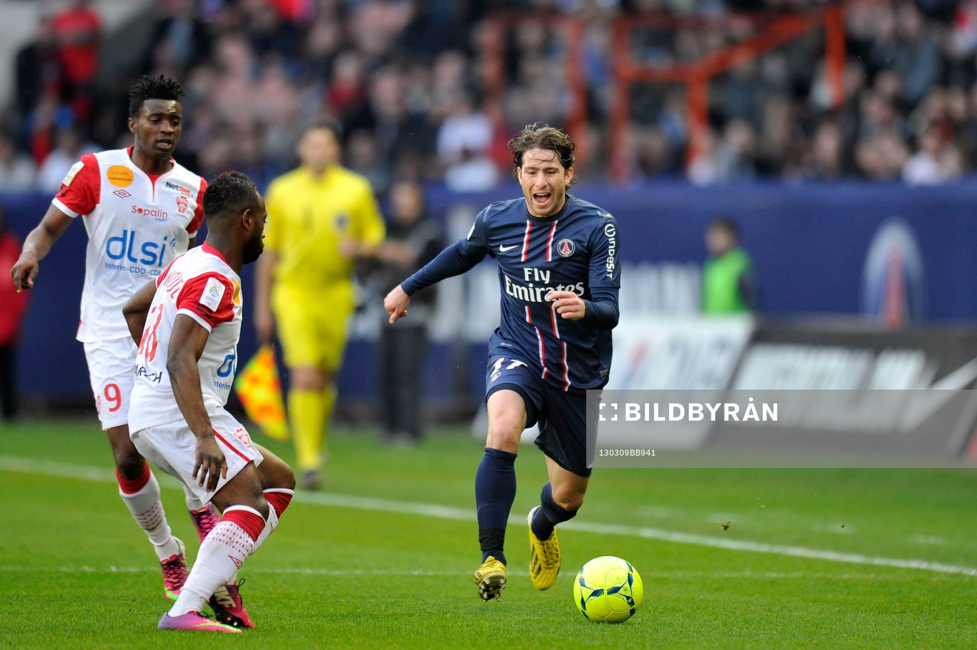 Maxwell SCHERRER - 09.03.2013 - Paris Saint Germain / Nancy