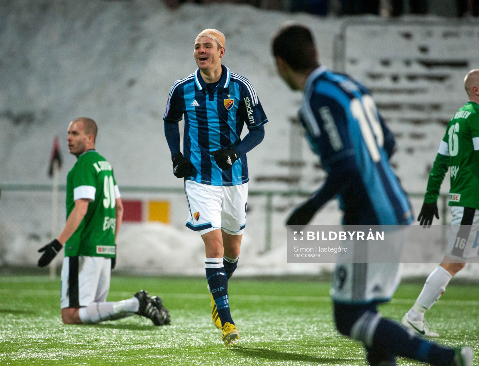 Luis Solignac, Djurgården, jublar
