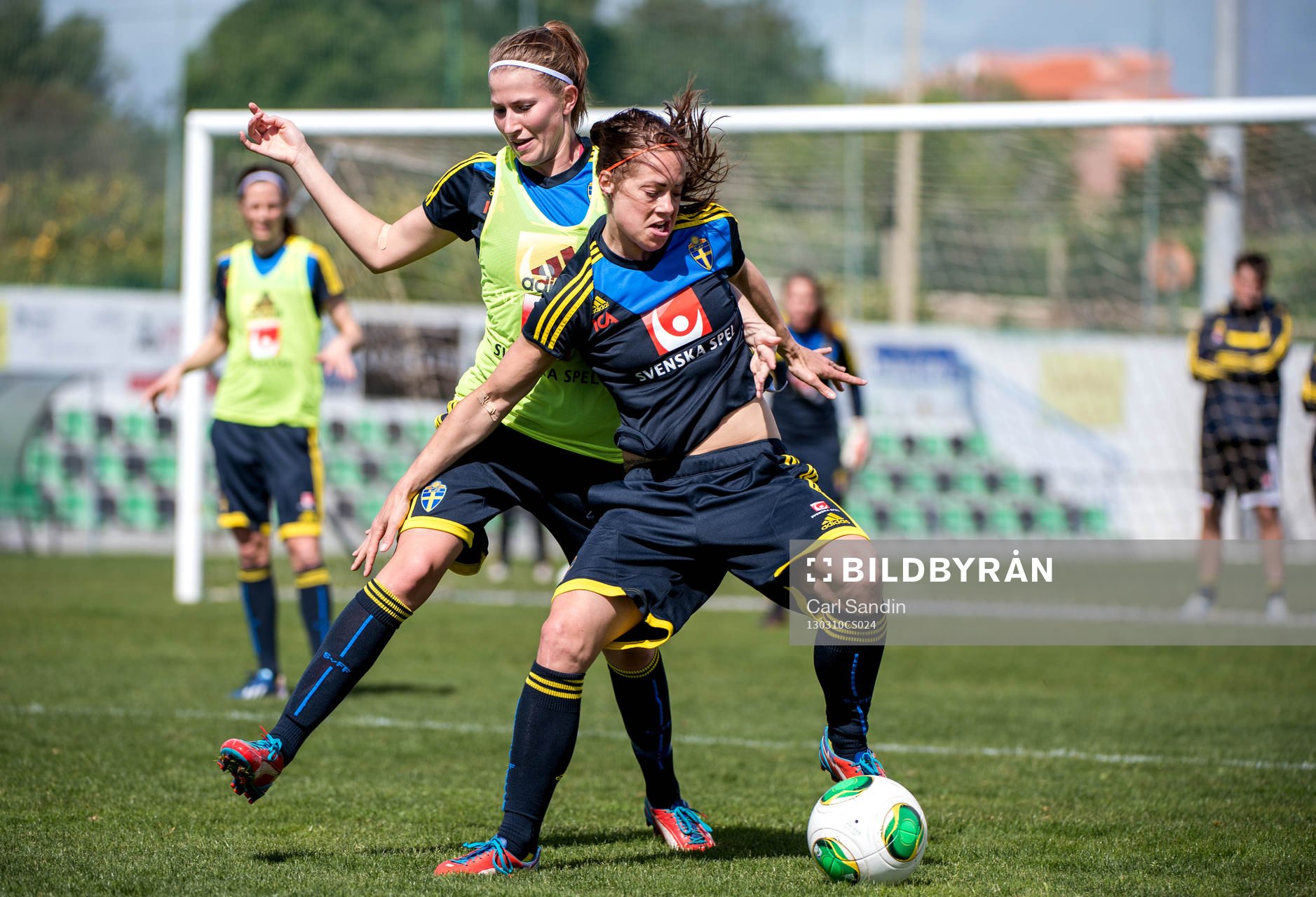 Närkamp mellan Emma Berglund och Johanna Almgren, Sverige