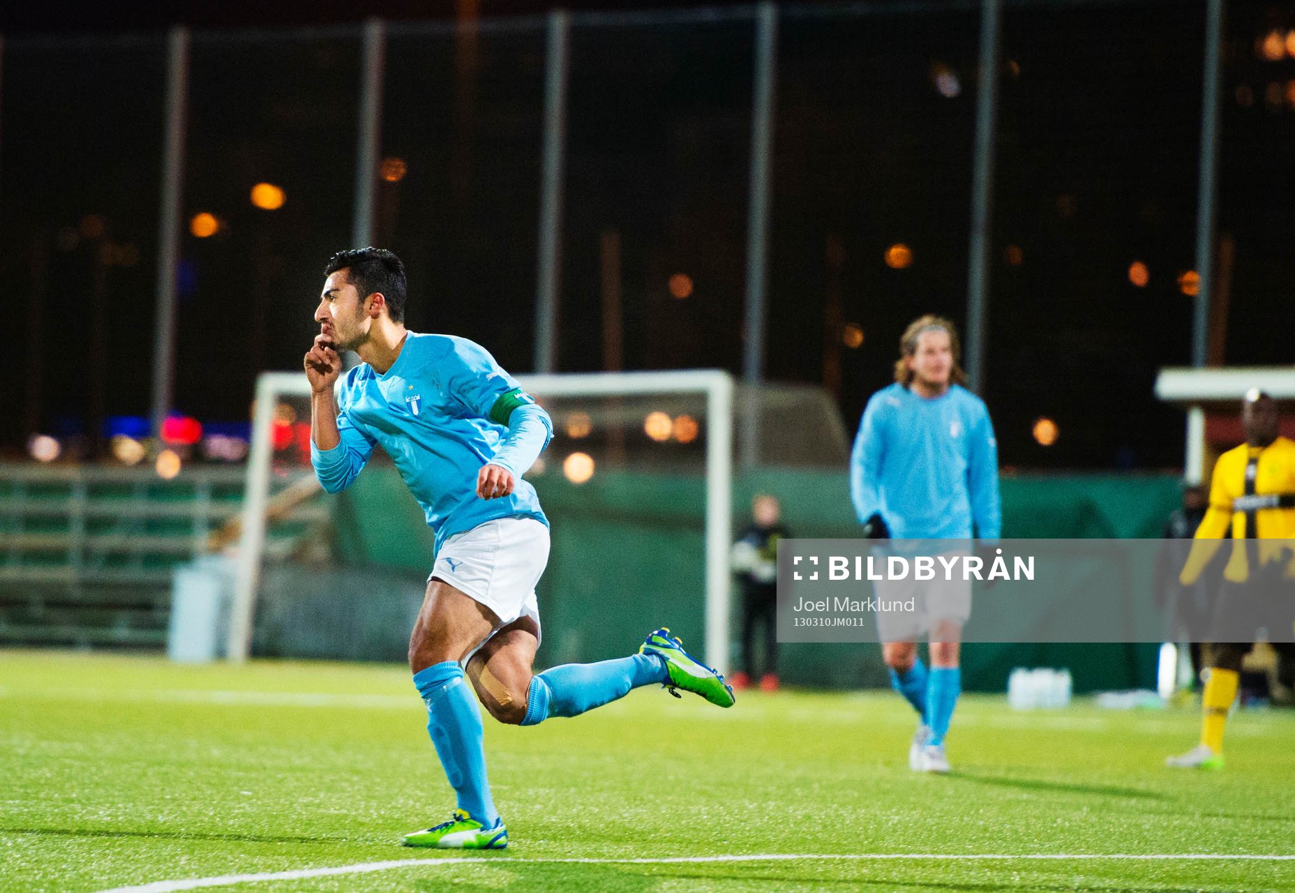 Jiloan Hamad, Malmö FF, jublar