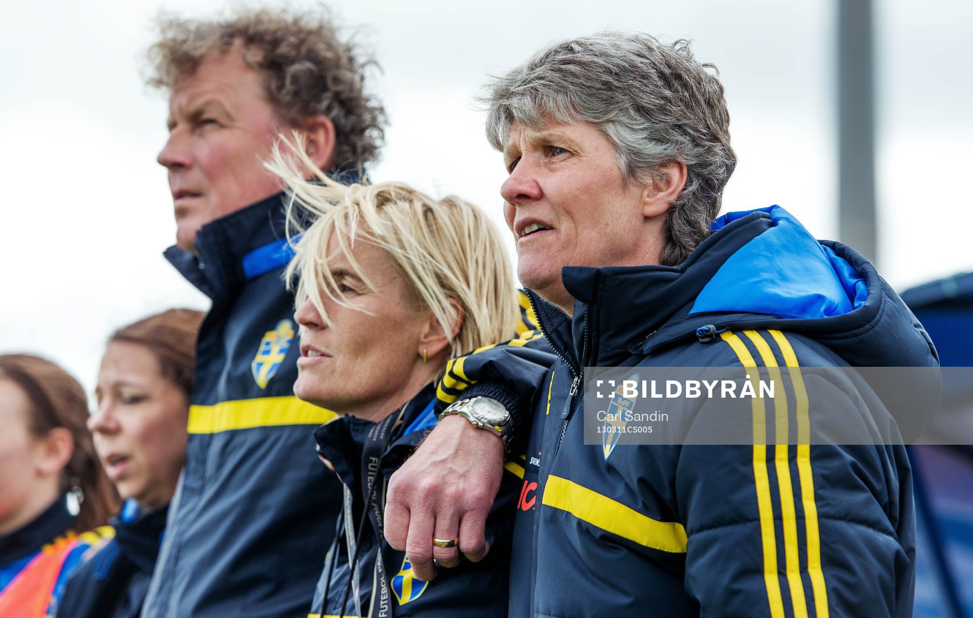 Pia Sundhage, förbundskapten, Sverige, sjunger