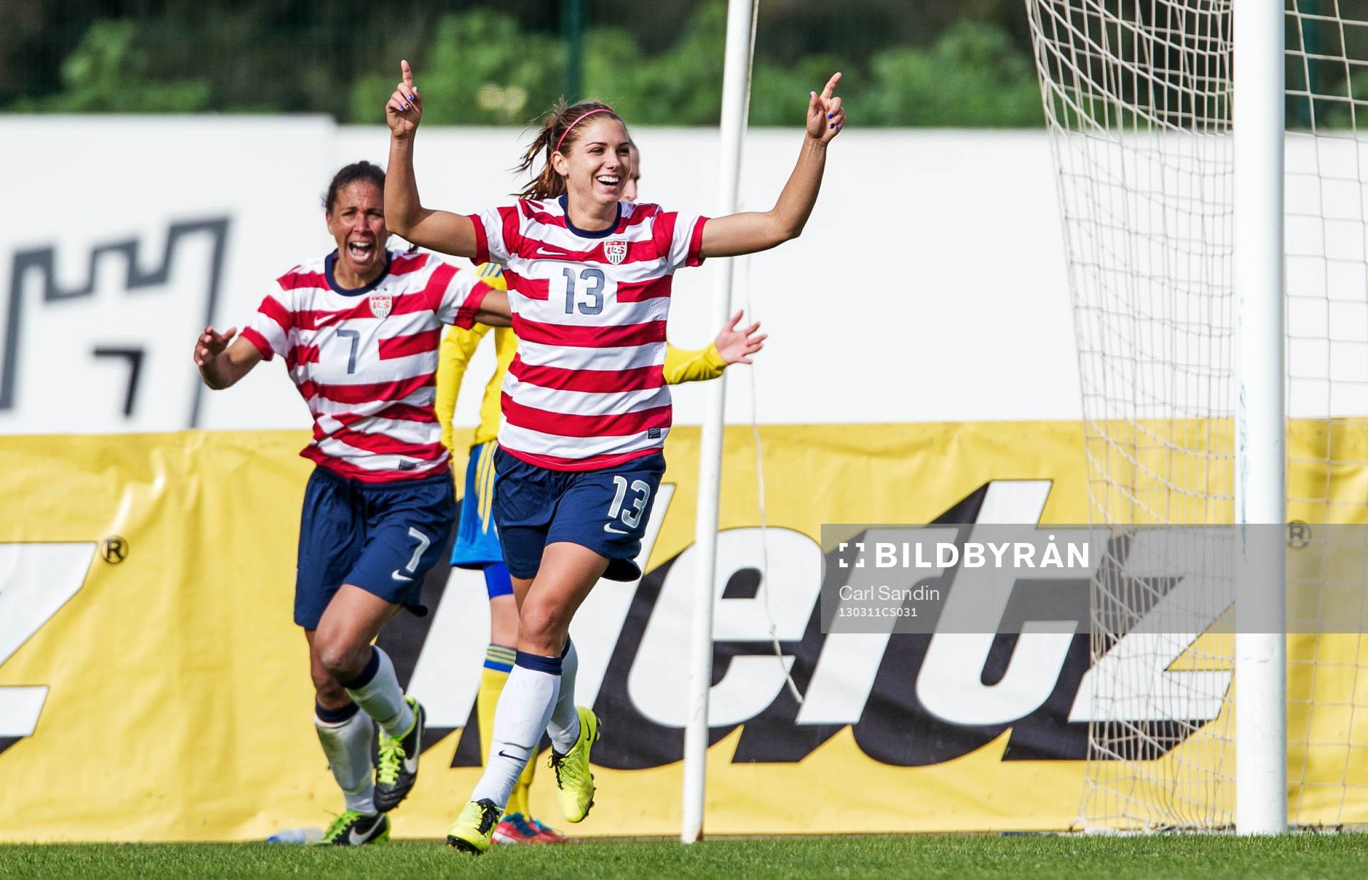 Alex Morgan, USA, jublar