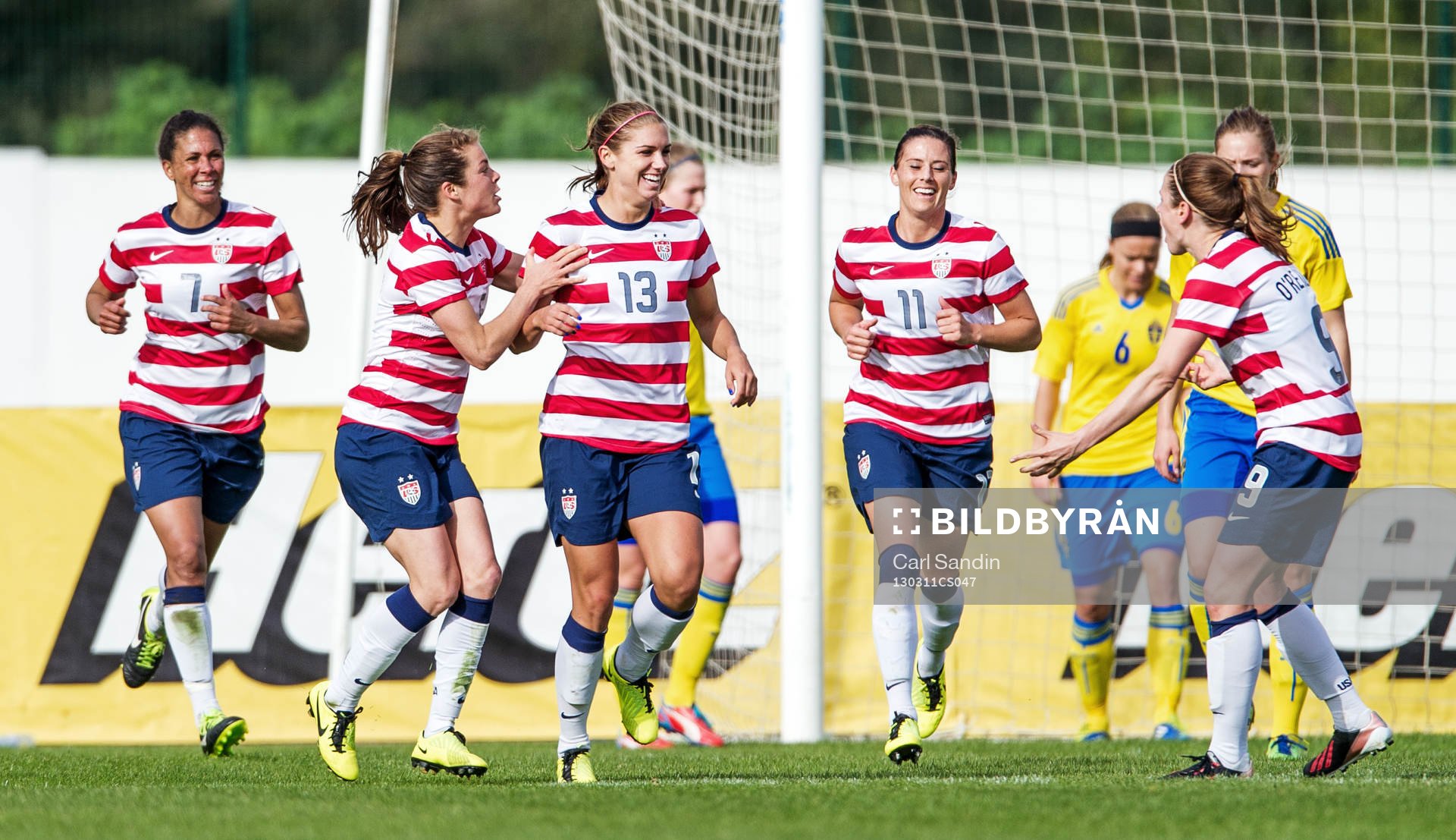 Alex Morgan, USA, jublar