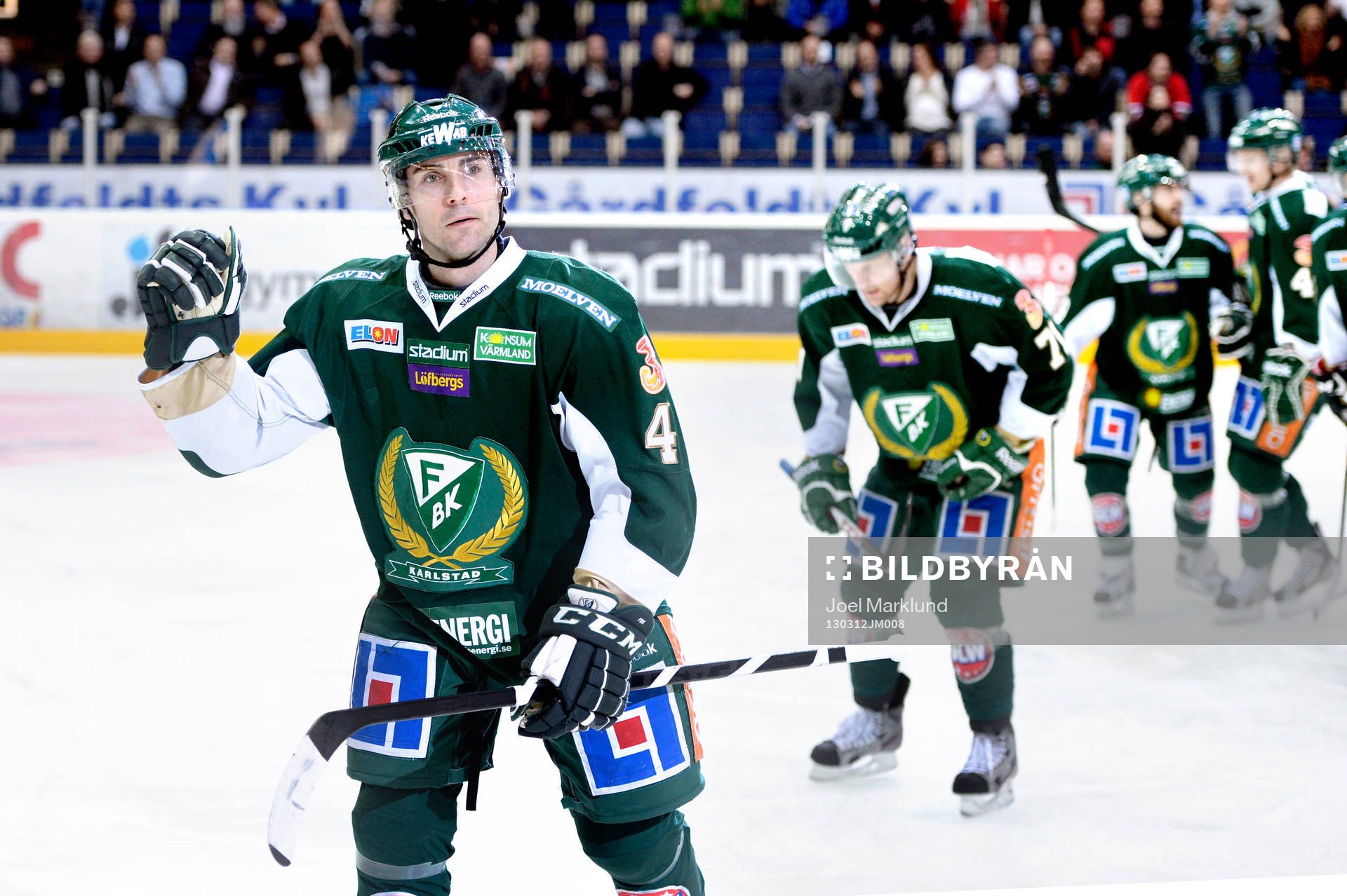 Chris Lee, Färjestad jublar