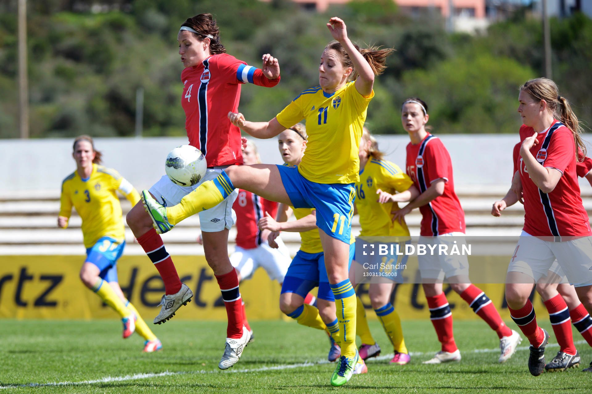 Ingvild Stensland, Norge. Antonia Göransson, Sverige