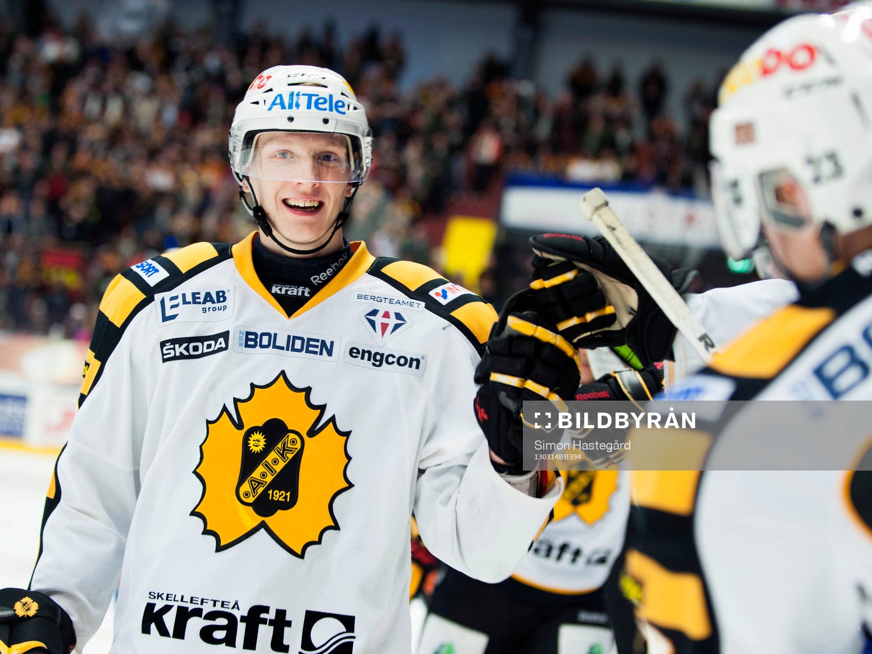 John Klingberg, Skellefteå, är glad