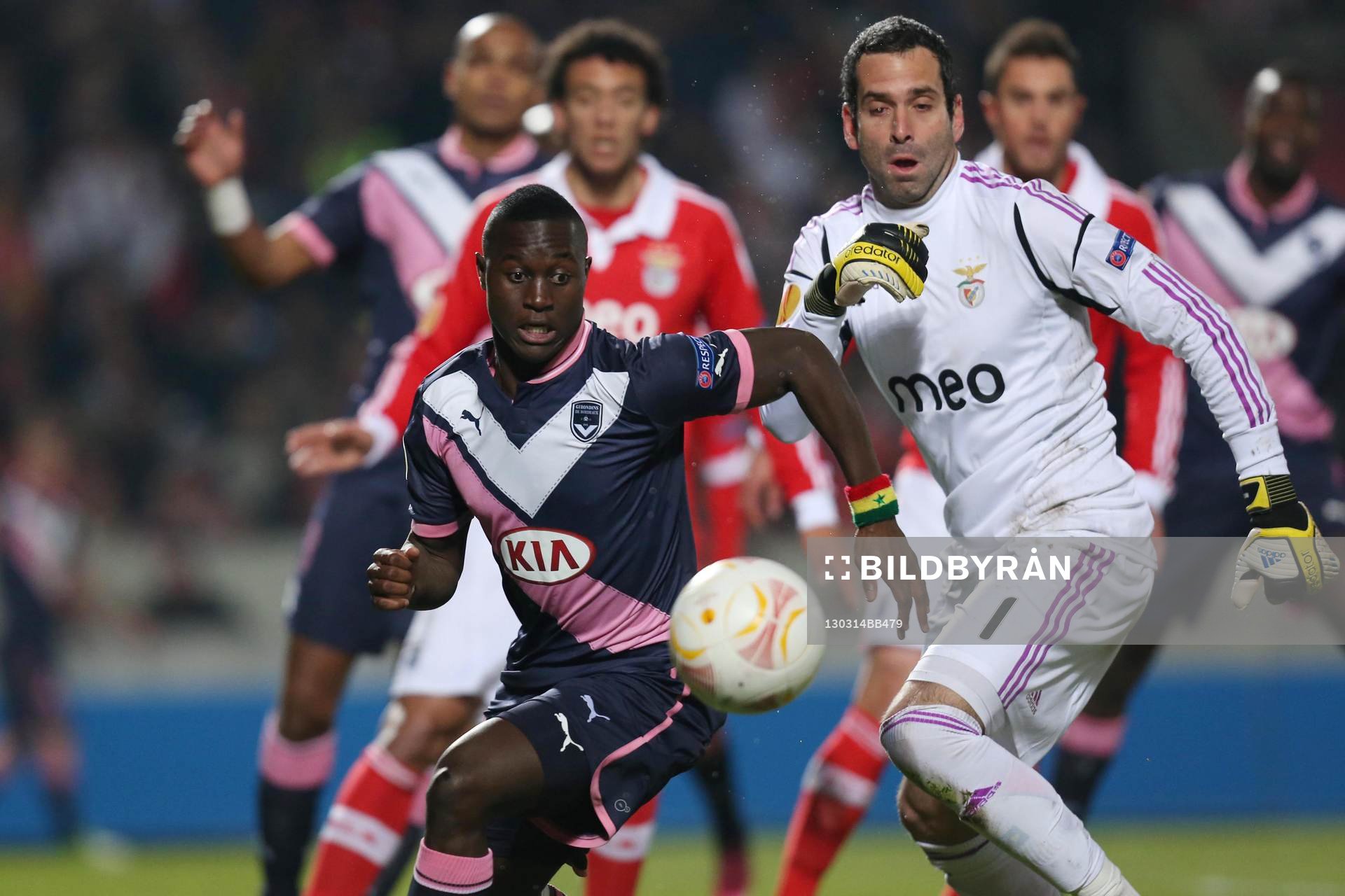 Henri Saivet    - 14.03.2013 - Bordeaux / Benfica - 1/8