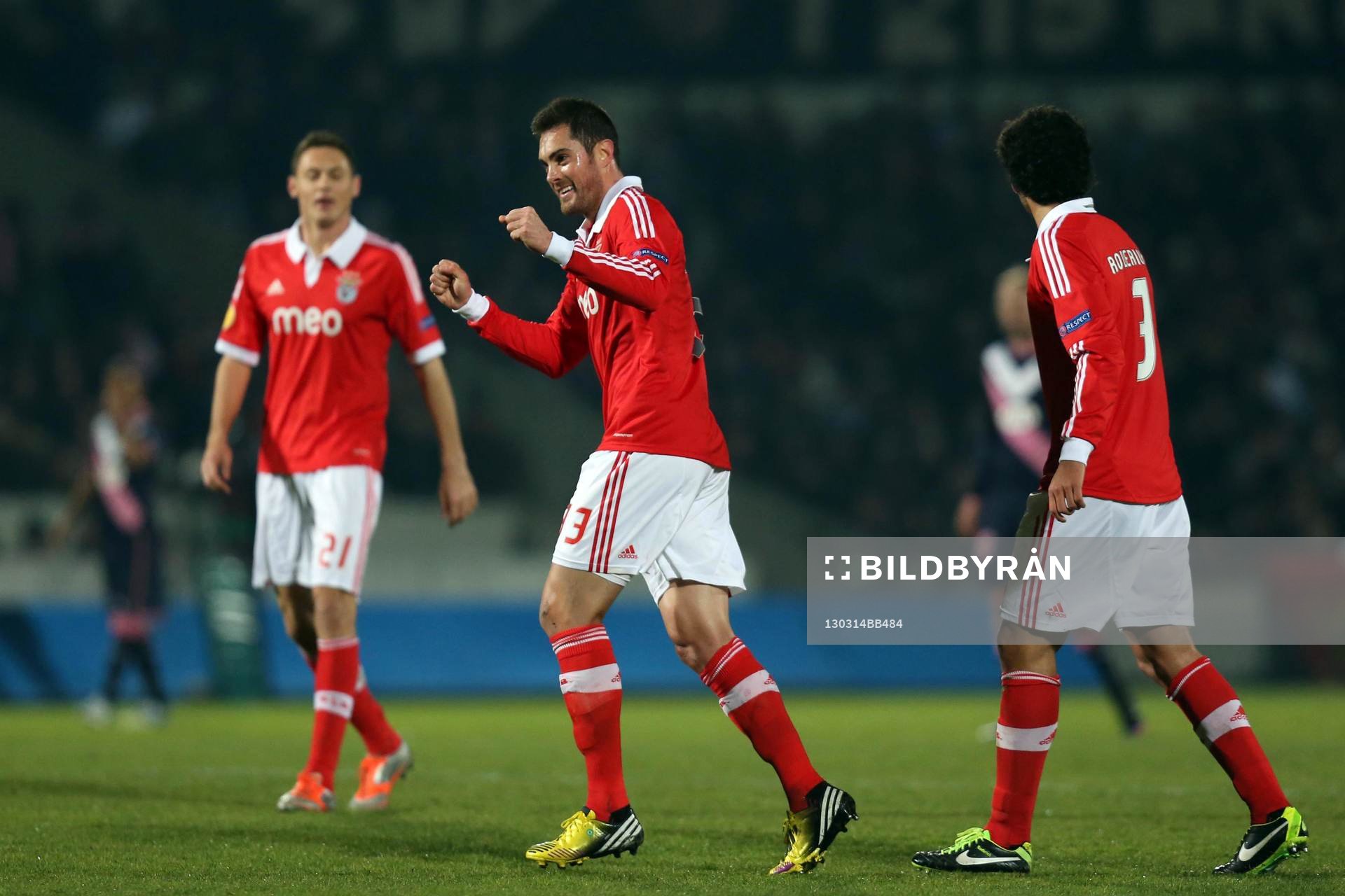 Jardel     - 14.03.2013 - Bordeaux / Benfica - 1/8 definale