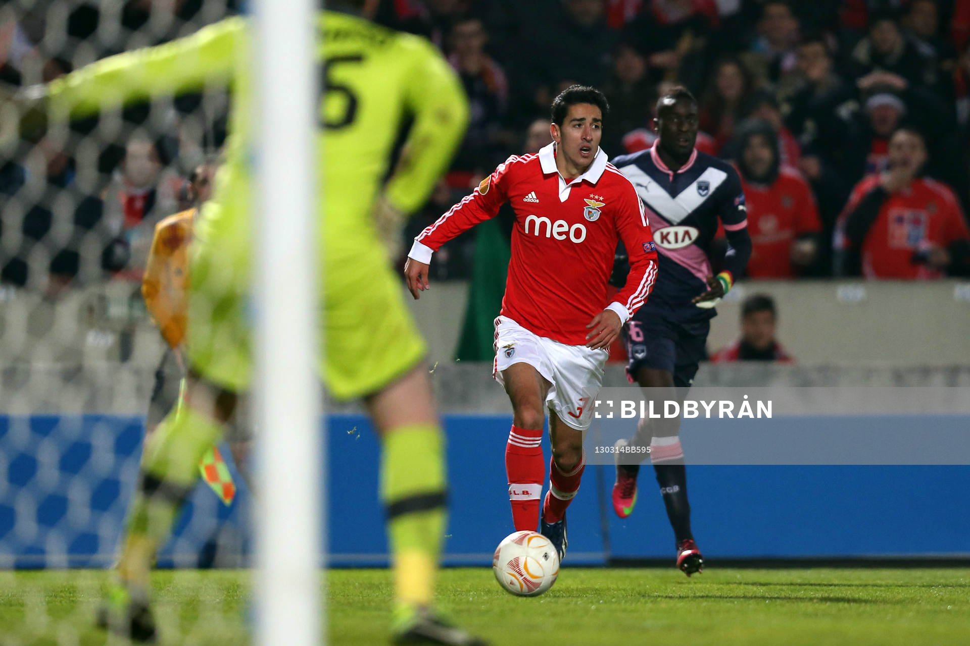 Andre Almeida    - 14.03.2013 - Bordeaux / Benfica - 1/8