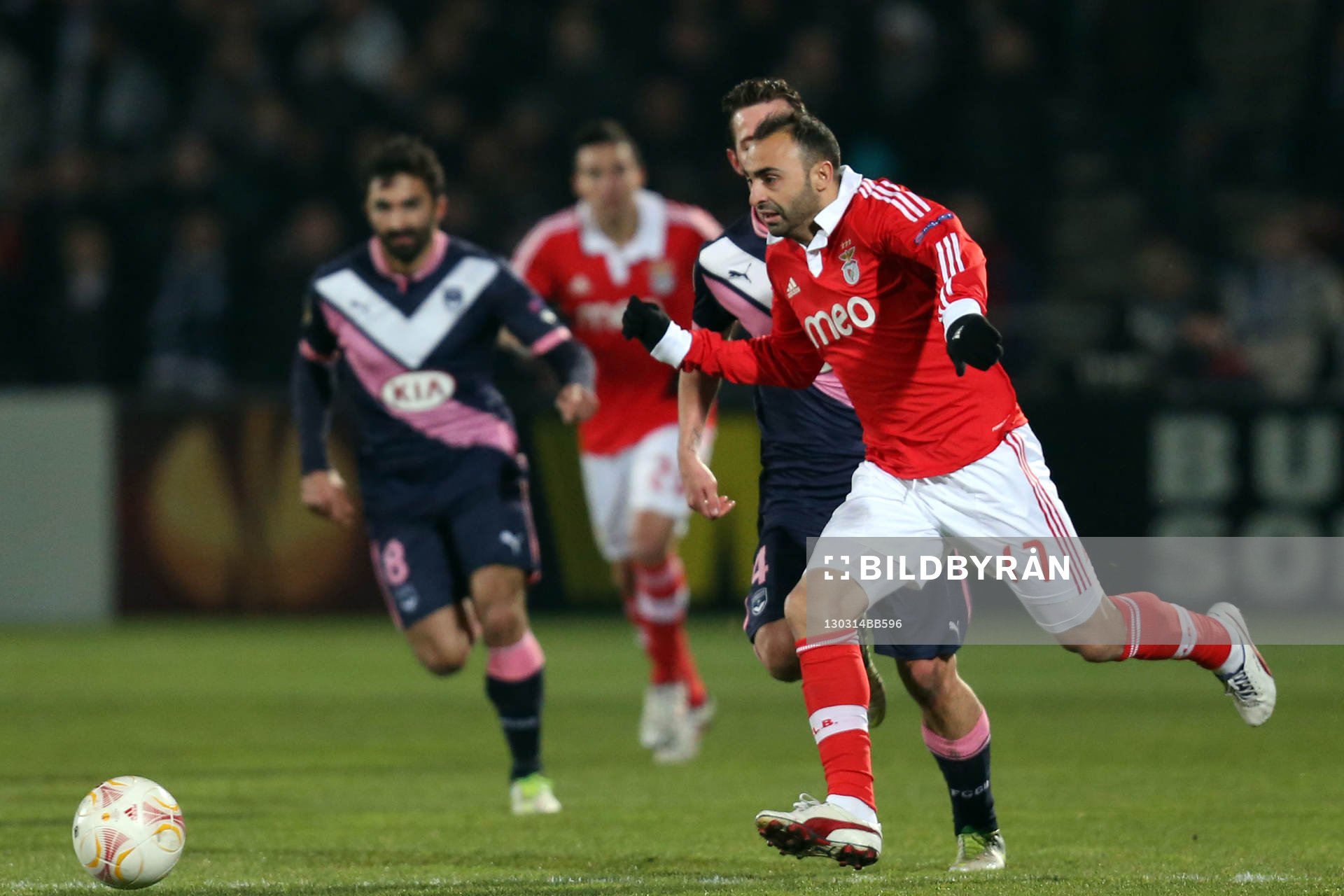 Carlos Martins  - 14.03.2013 - Bordeaux / Benfica - 1/8