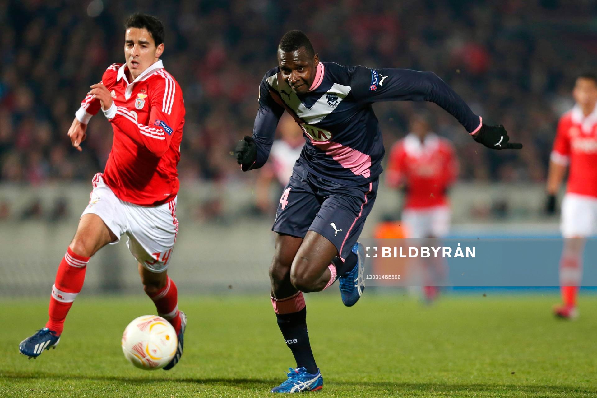 Cheick Diabate- 14.03.2013 - Bordeaux / Benfica - 1/8
