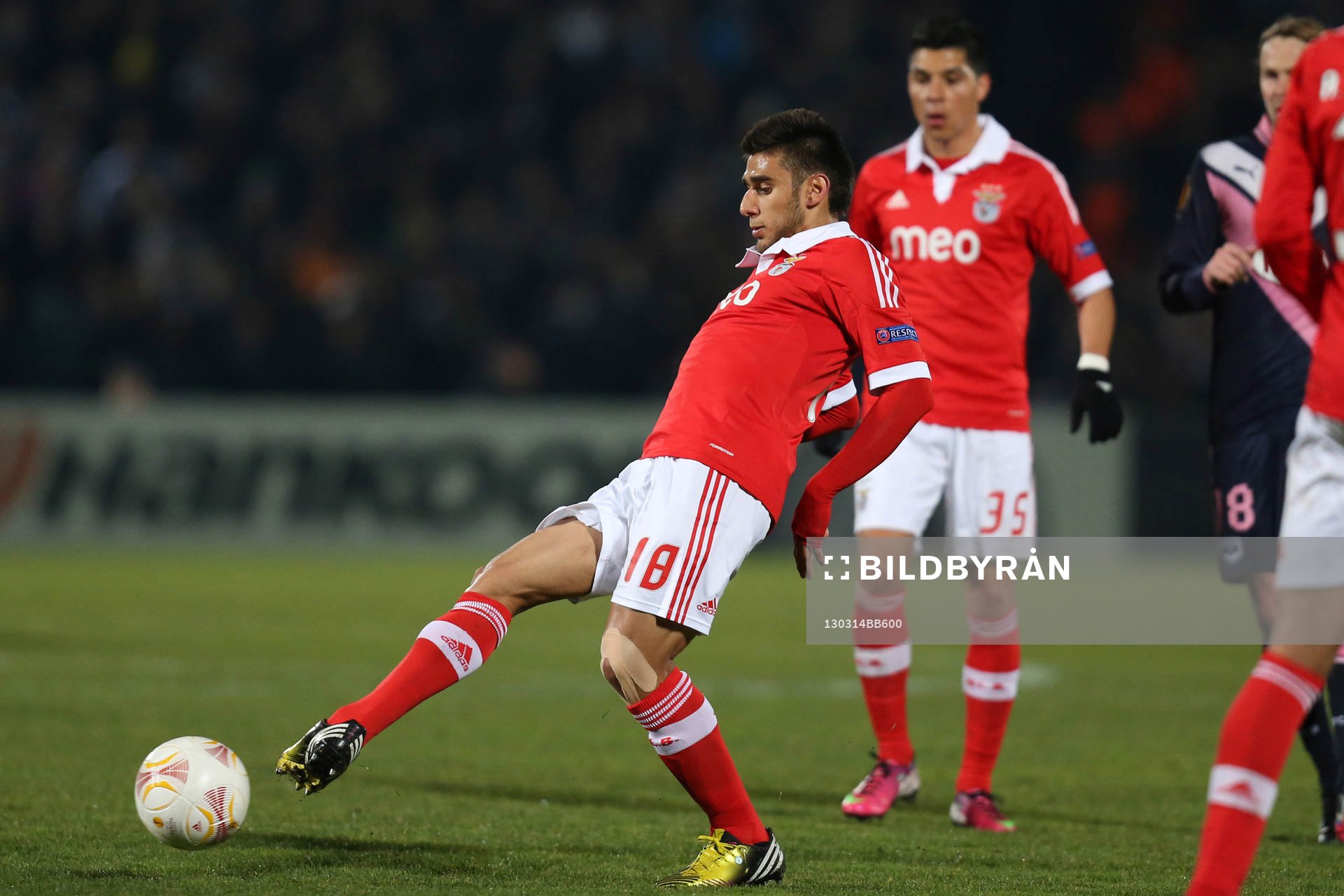 Eduardo Salvio  - 14.03.2013 - Bordeaux / Benfica - 1/8