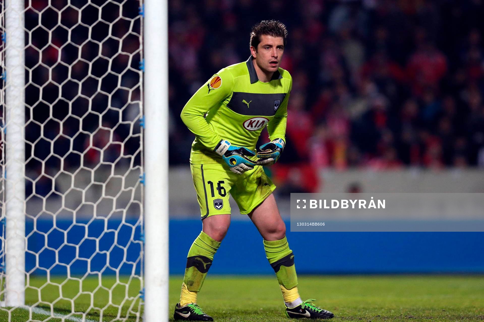 Cedric Carrasso - 14.03.2013 - Bordeaux / Benfica - 1/8