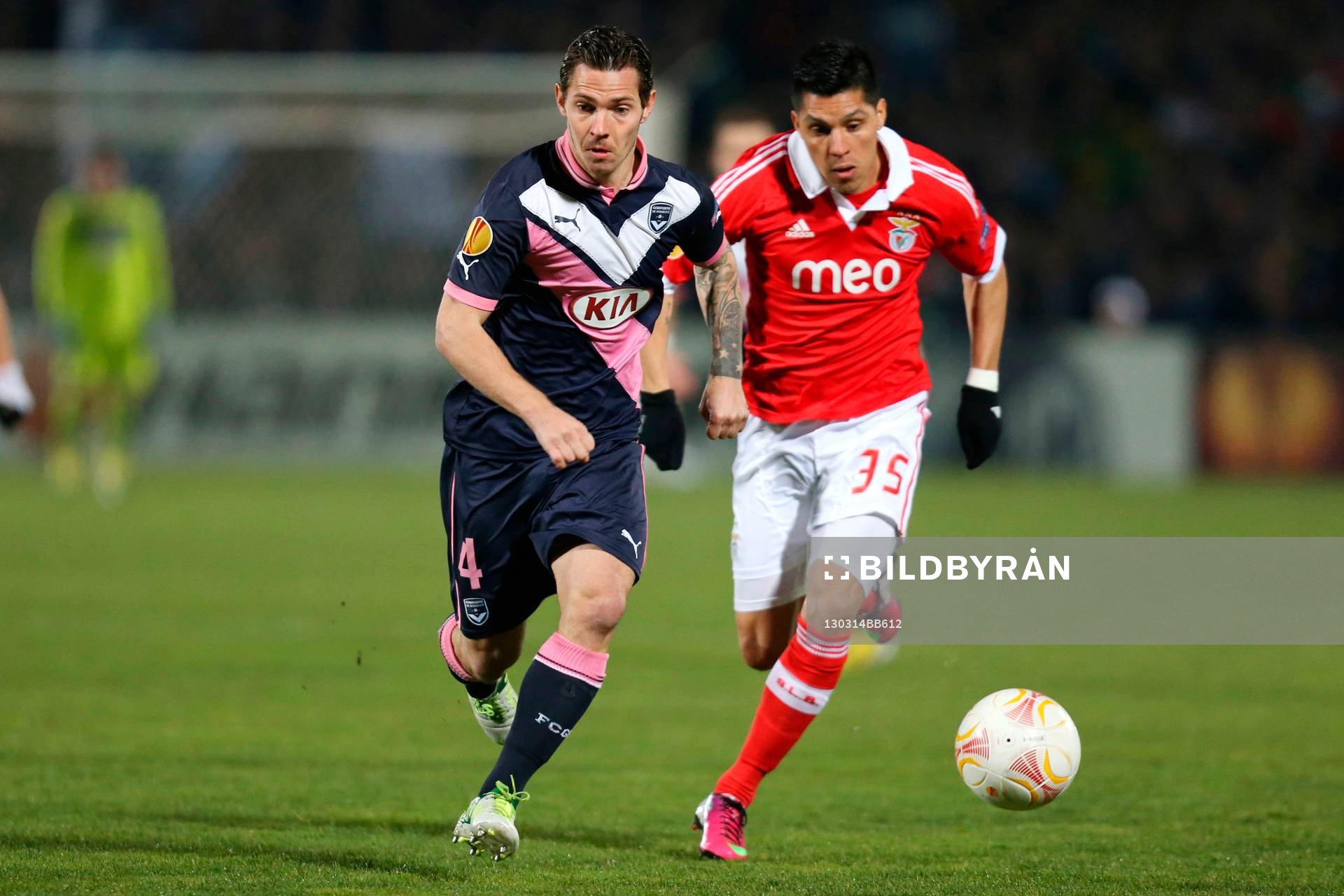 Ludovic Obraniak  - 14.03.2013 - Bordeaux / Benfica - 1/8