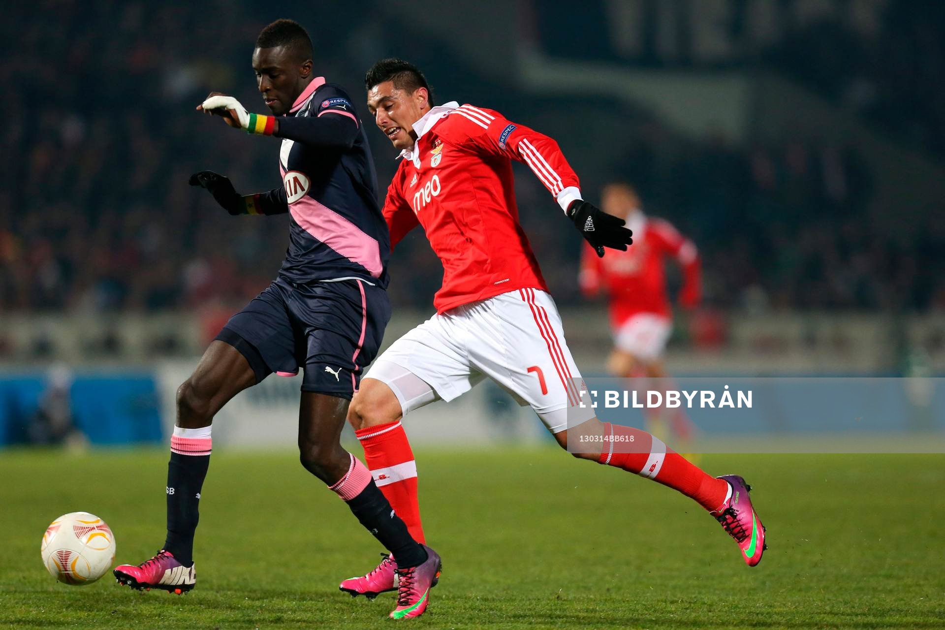 Ludovic Sane  - 14.03.2013 - Bordeaux / Benfica - 1/8