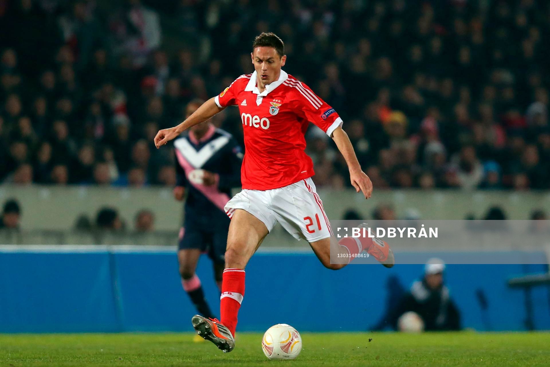 Nemanja Matic  - 14.03.2013 - Bordeaux / Benfica - 1/8