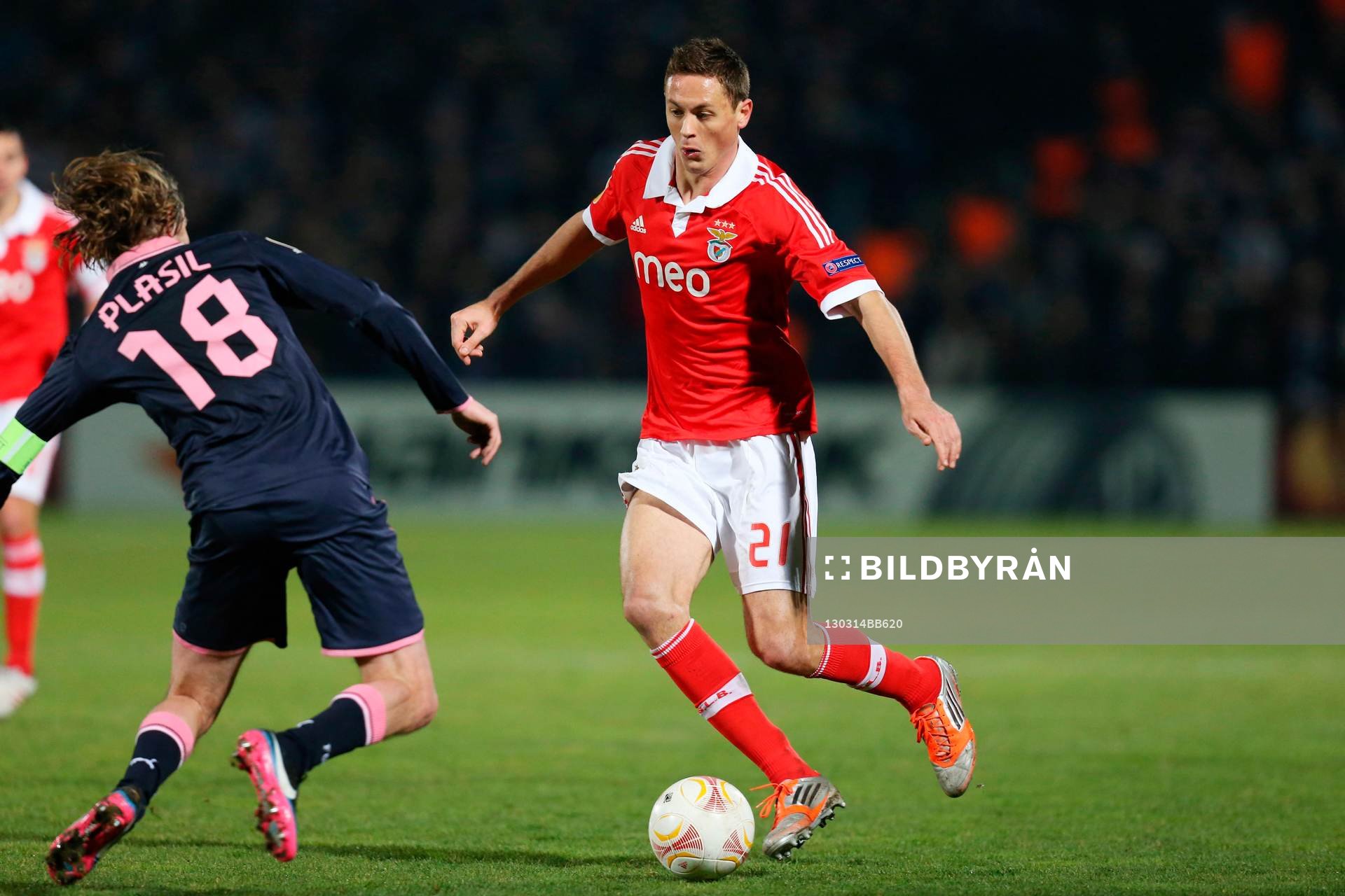Nemanja Matic  - 14.03.2013 - Bordeaux / Benfica - 1/8
