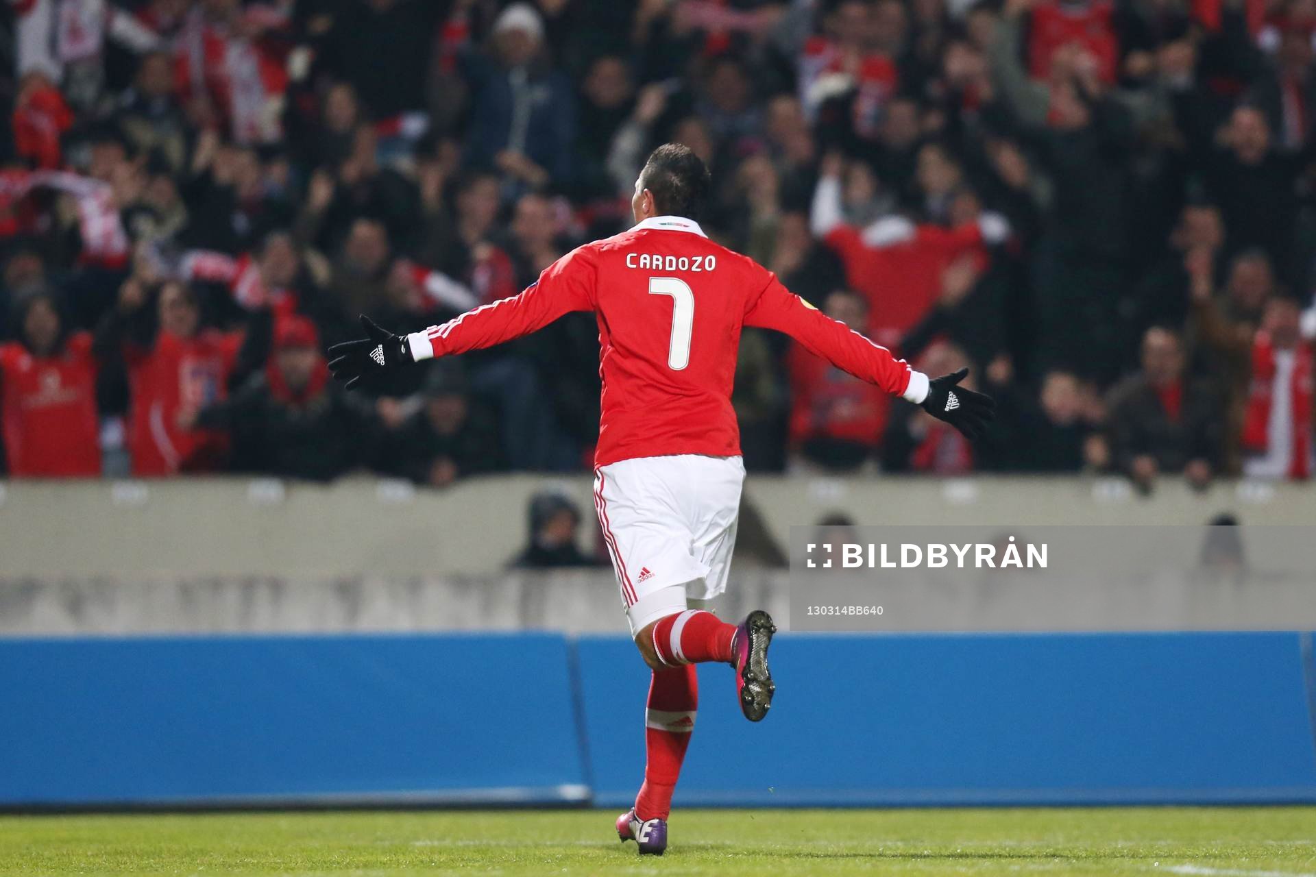 Oscar Cardozo  - 14.03.2013 - Bordeaux / Benfica - 1/8