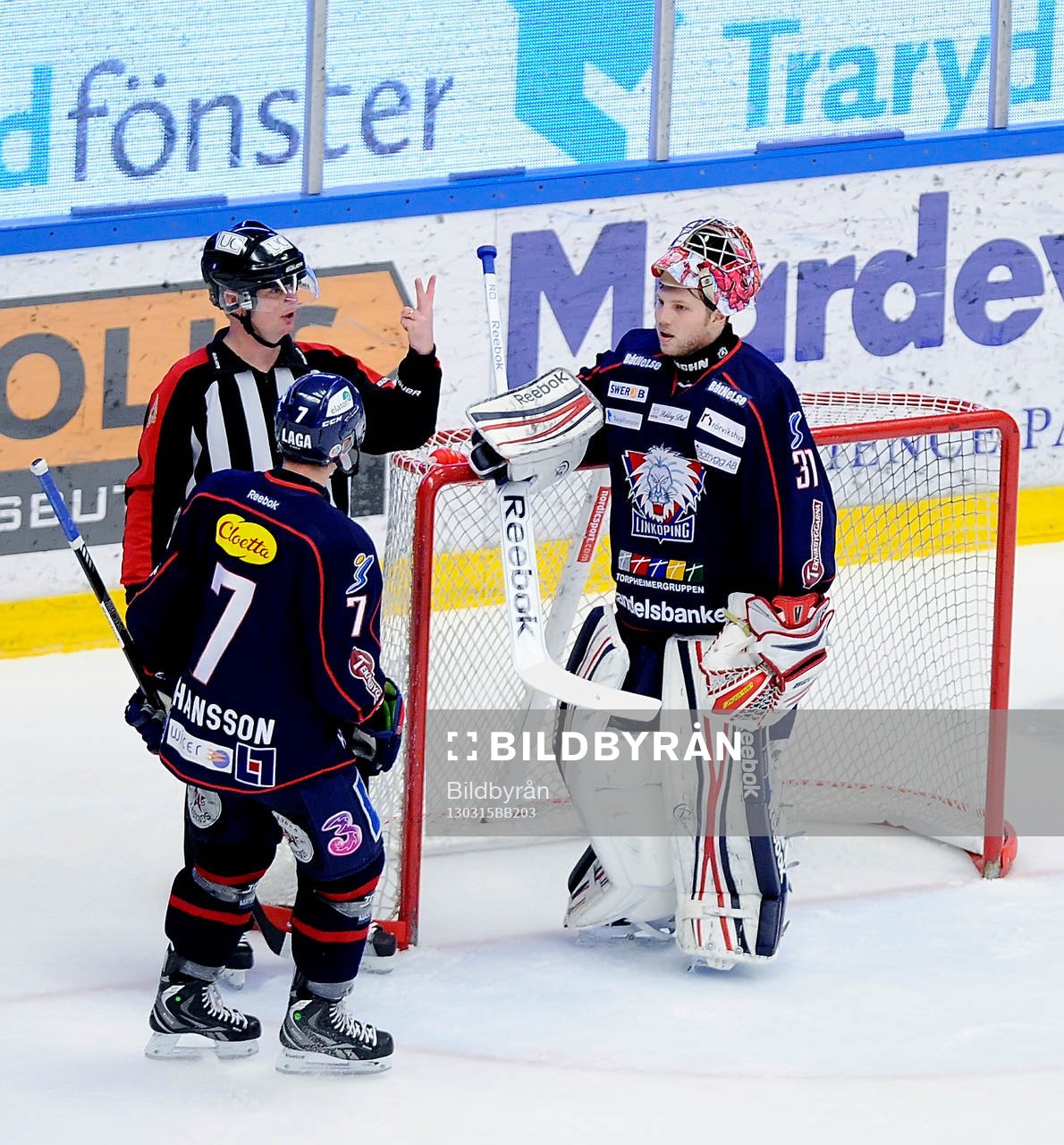 Linköpings målvakt nr 31 Christian Engstrand.©