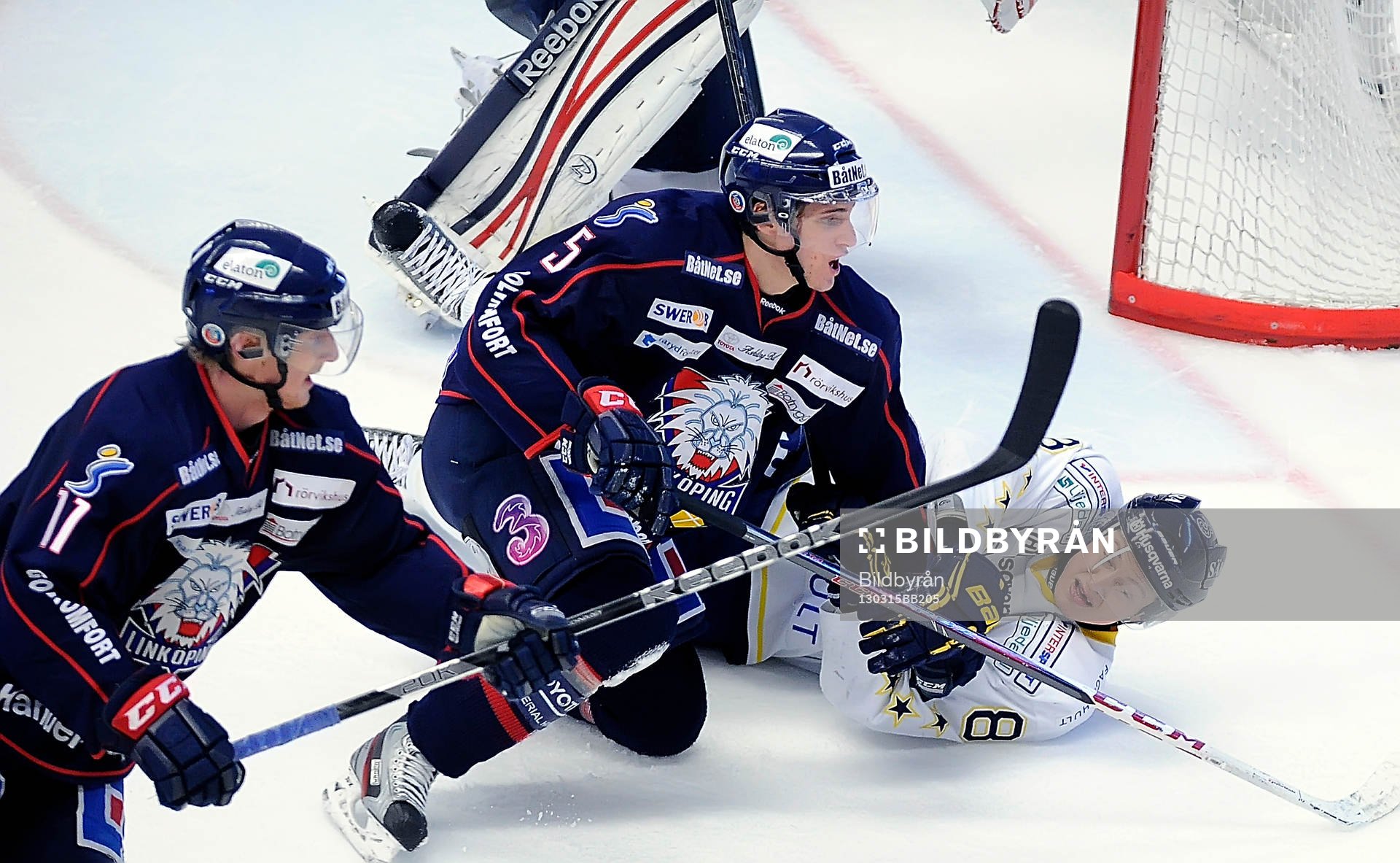 Linköpings nr 11  Simon Hjalmarsson och 5 Mattias Bäckman