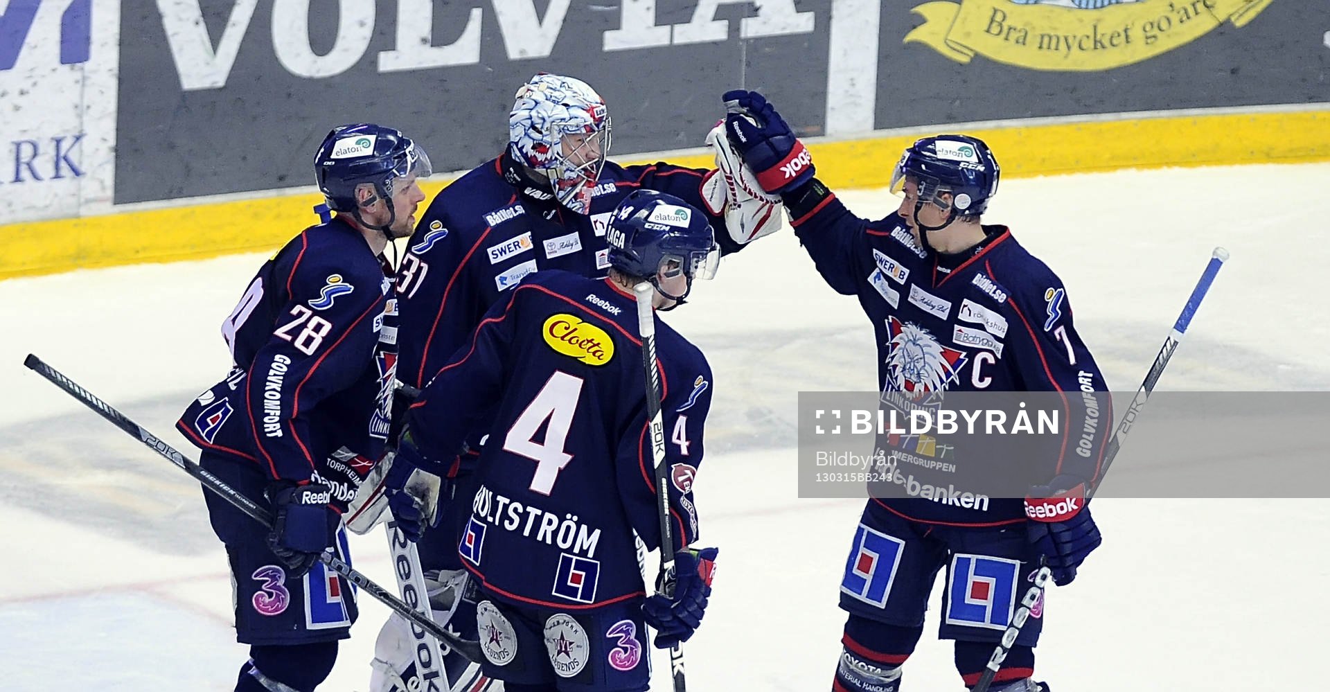 Linköpings nr 31 Christian Engstrand, 7 Magnus Johansson,