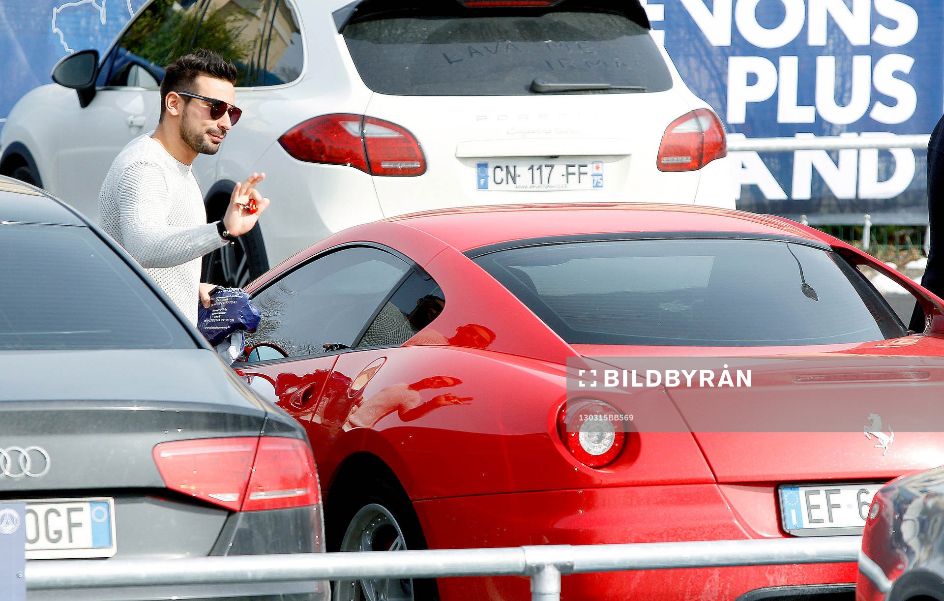 EZEQUIEL LAVEZZI ET SA FERRARI - 15.03.2013 - Entrainement