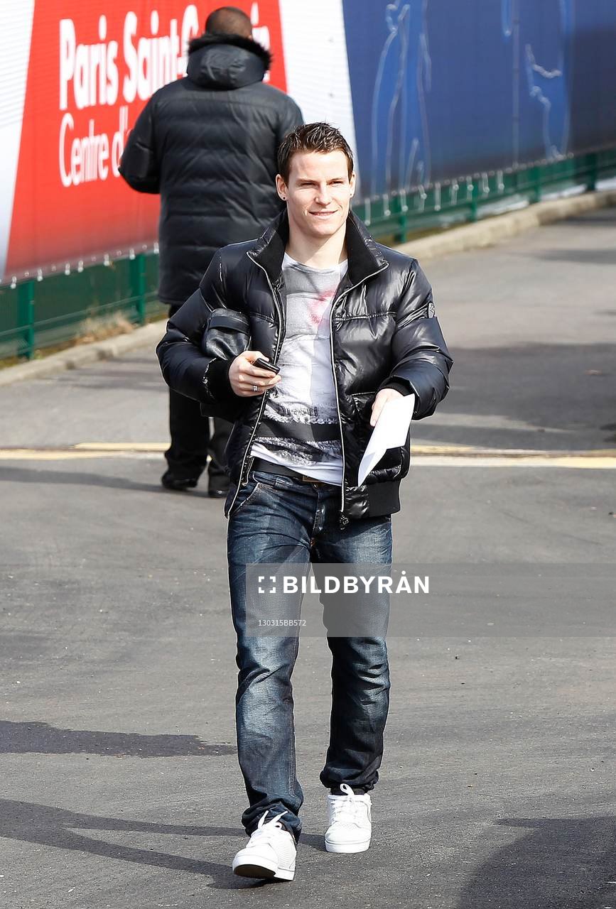  Fotboll, Paris SG, Träning: KEVIN GAMEIRO  - 15.03.2013 - Entrainement du Paris Saint Germain -Camp des Loges- 