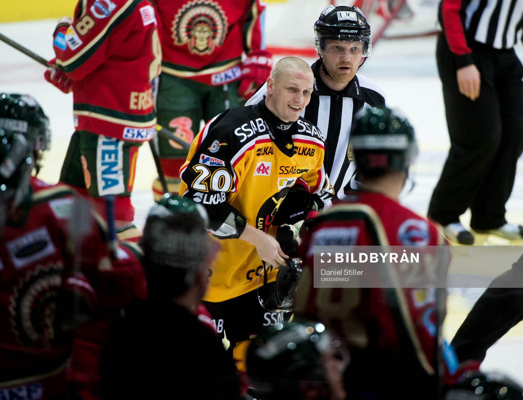 Joonas Vihko, Luleå, som sänkte Per-Johan Axelsson,