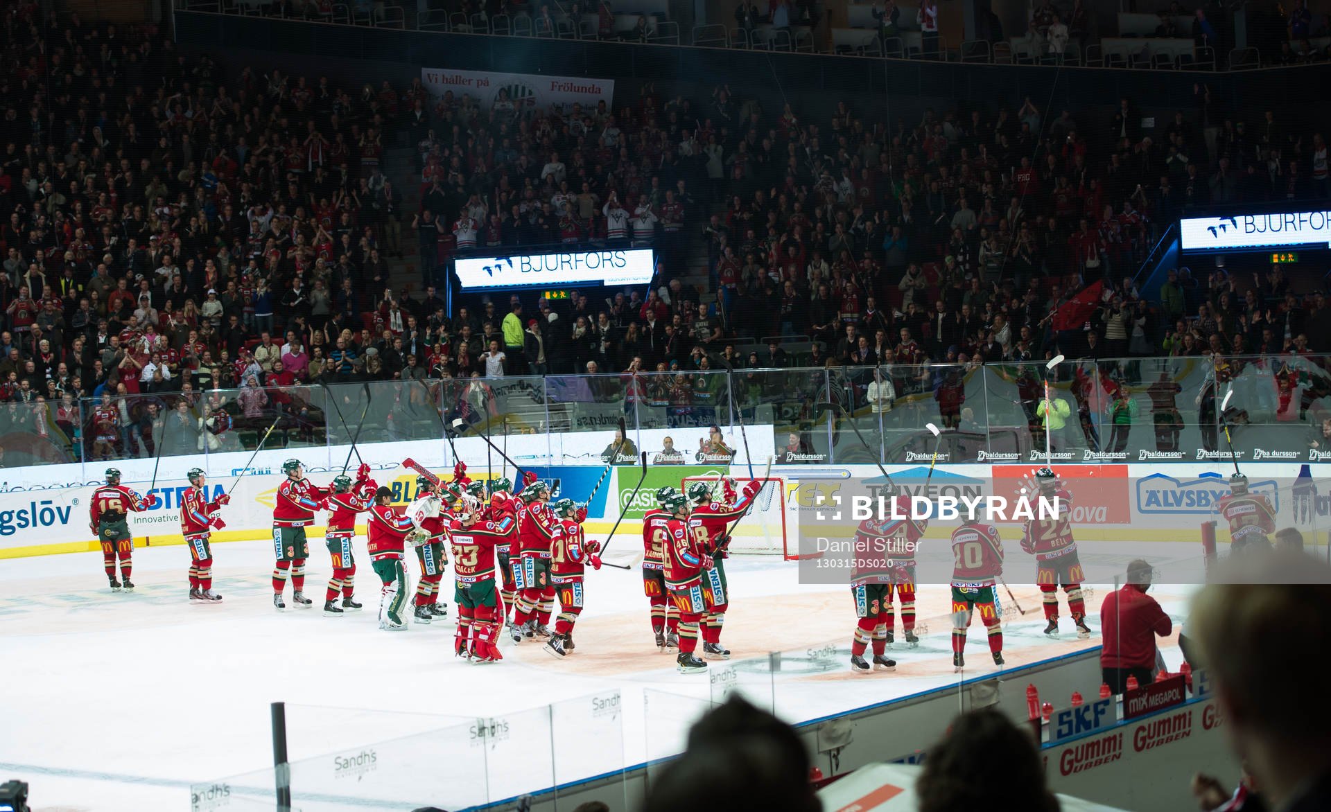 Frölunda tackar publiken