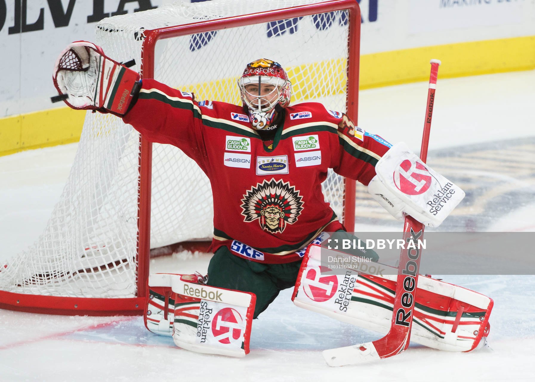 Julius Hudacek, målvakt Frölunda