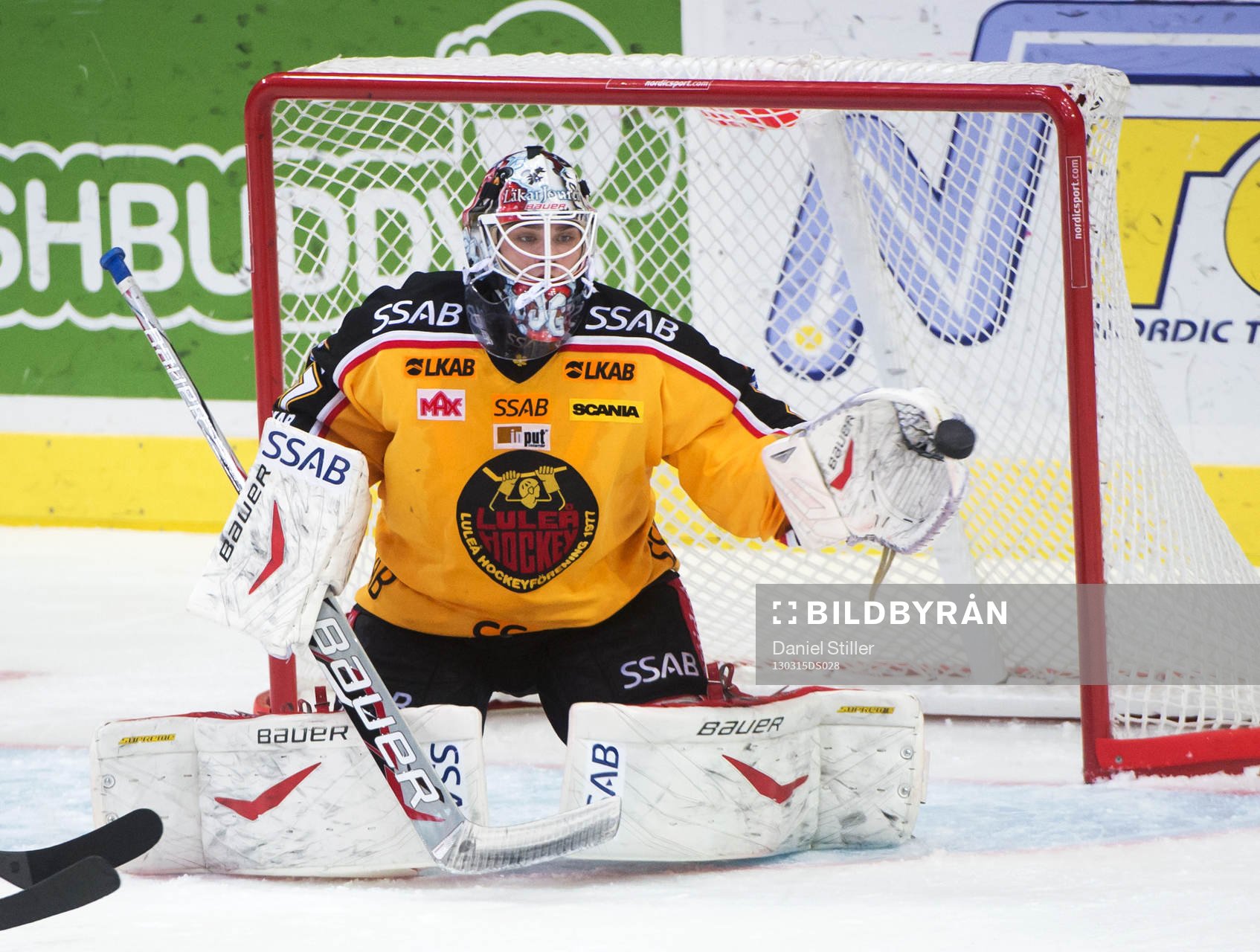Johan Gustafsson, målvakt Luleå