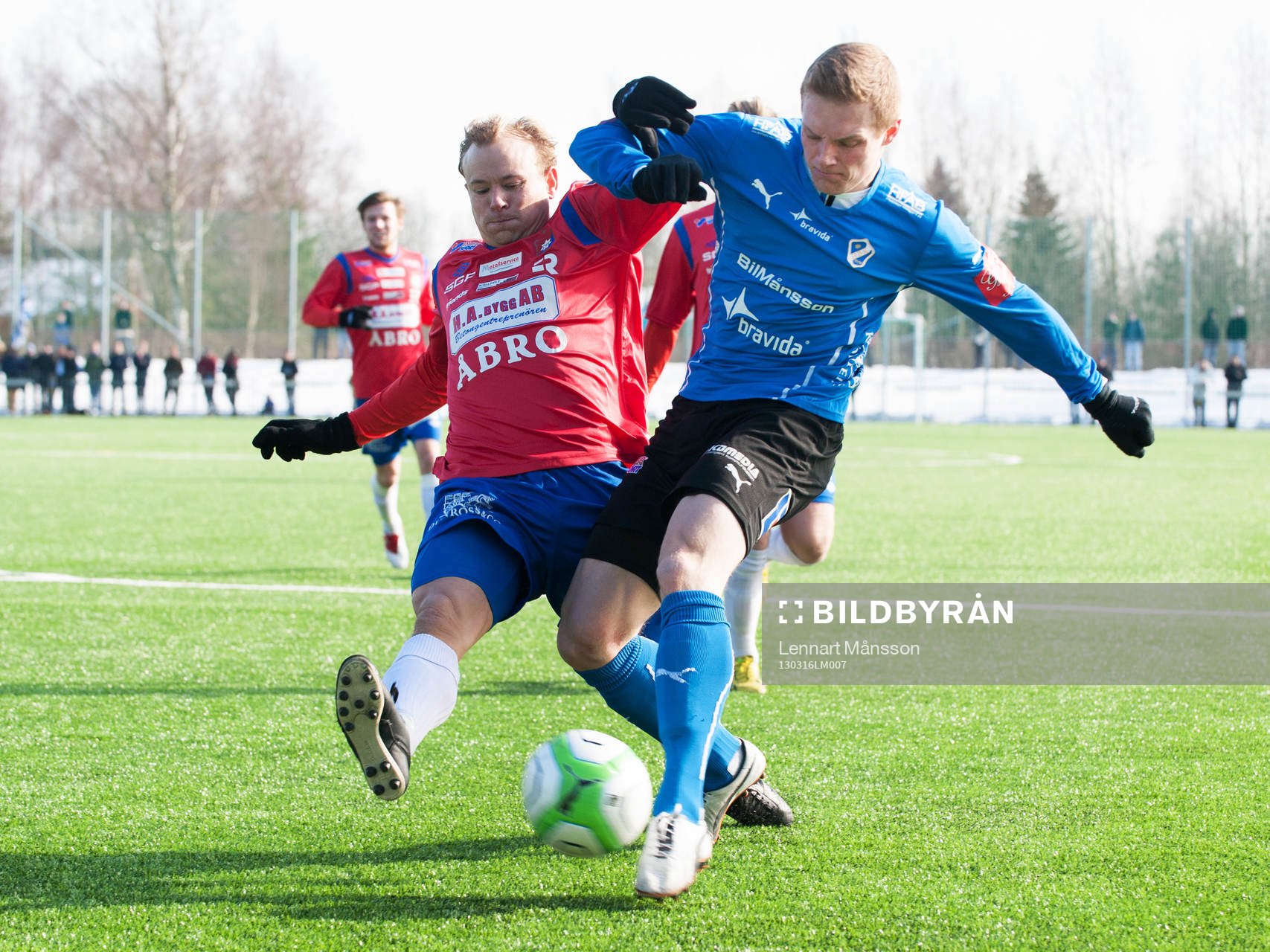 Gudjon Baldvinsson, Halmstad mot Christofer Bengtsson,
