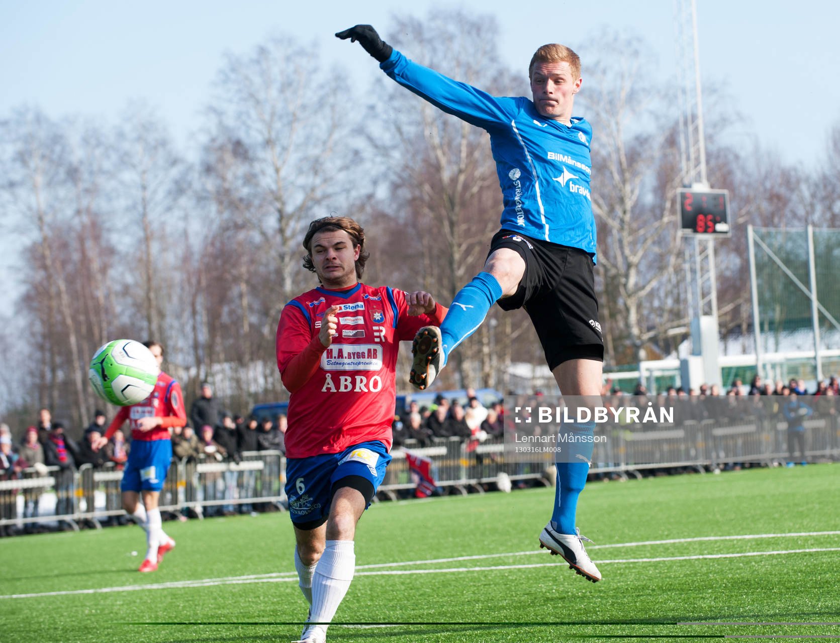 Gudjon Baldvinsson, Halmstad, och Hannes Sahlin, Örgryte