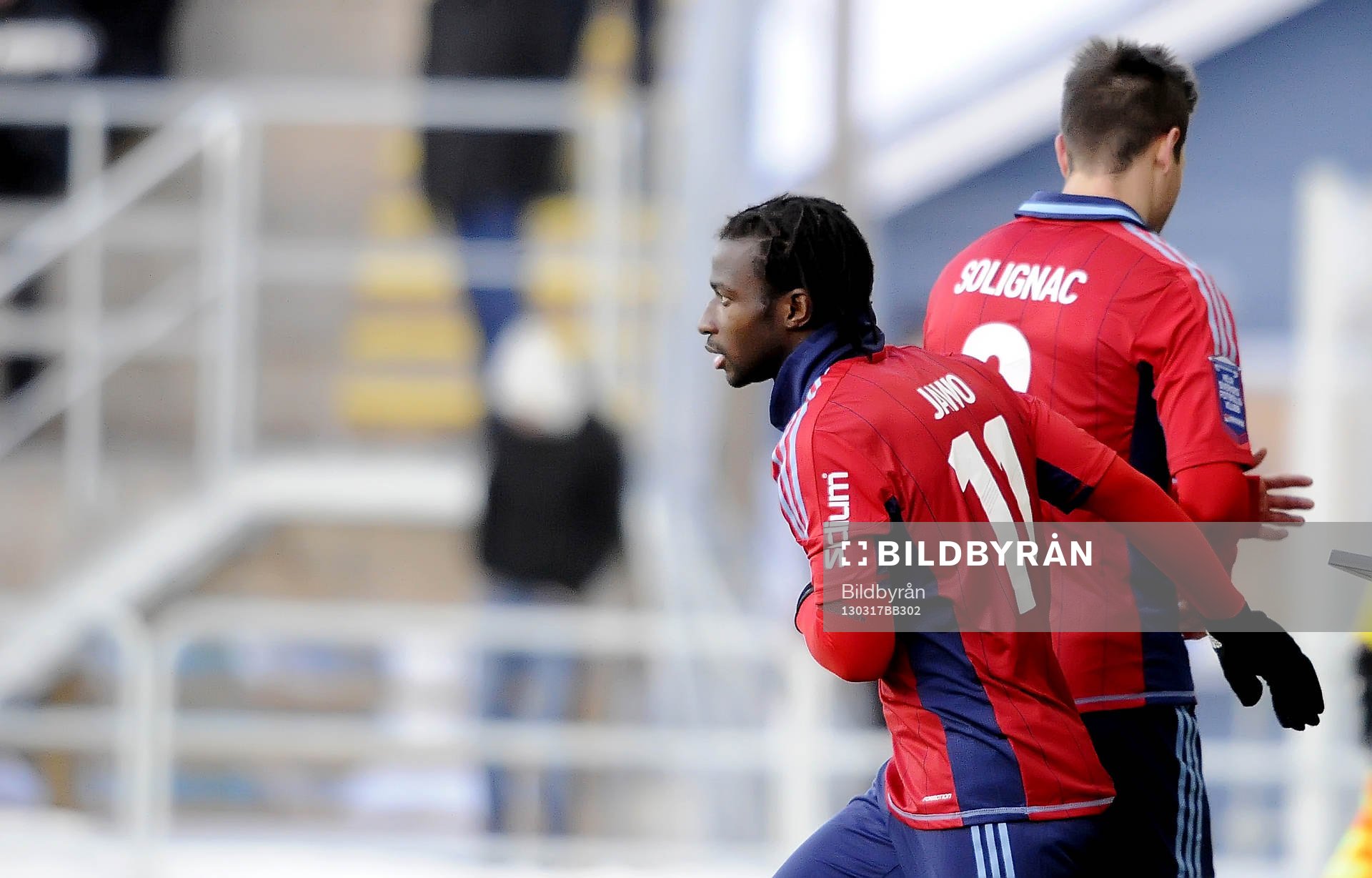 Djurgårdens nr 11 Amadou Jawo gjorde debut