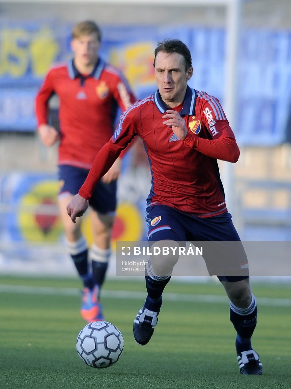 Djurgårdens nr 8 Andreas Johansson