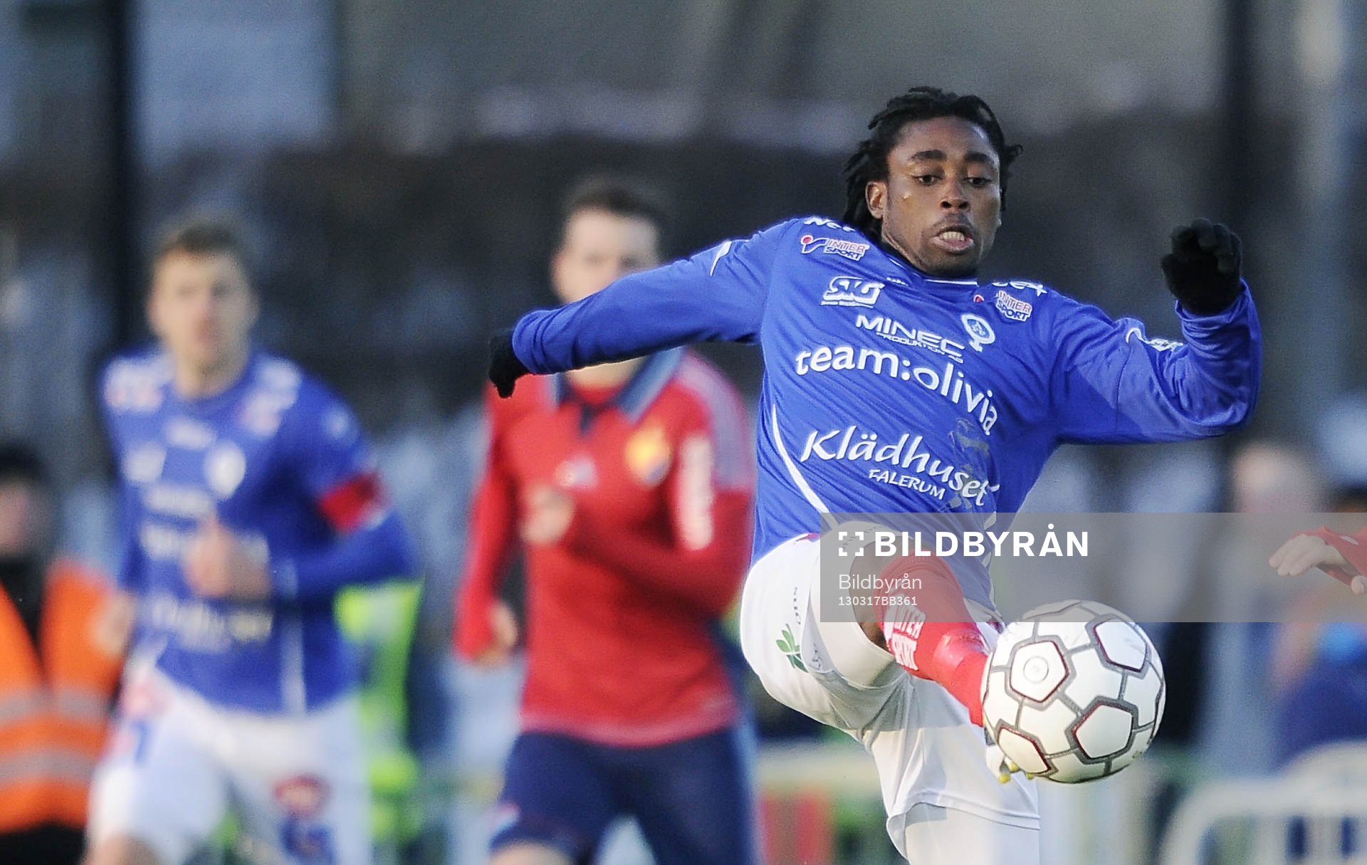 Åtvidabergs nr 21 Emmanuel Dogbe