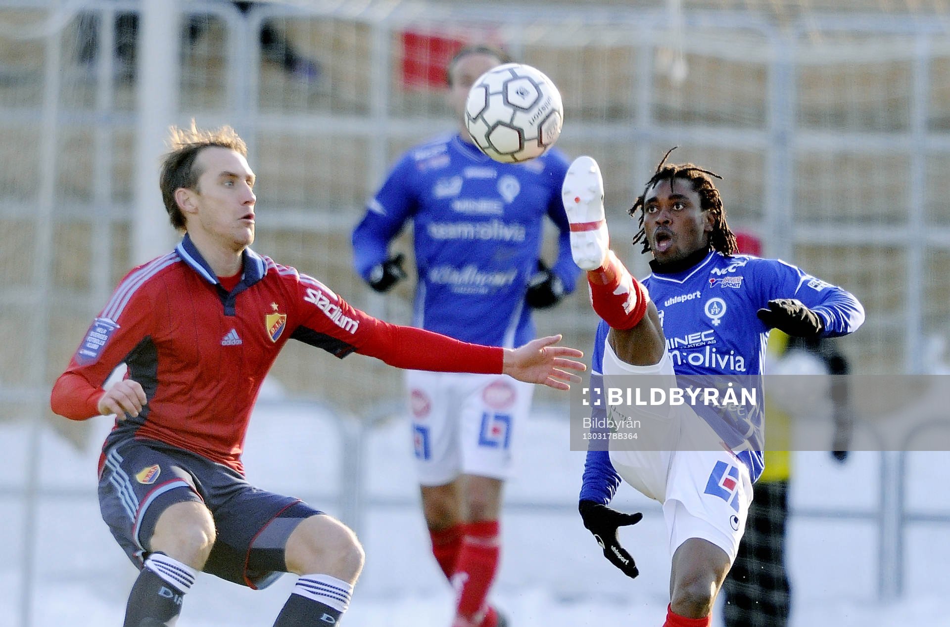 Djurgårdens nr 8 Andreas Johansson och Åtvidabergs nr 21