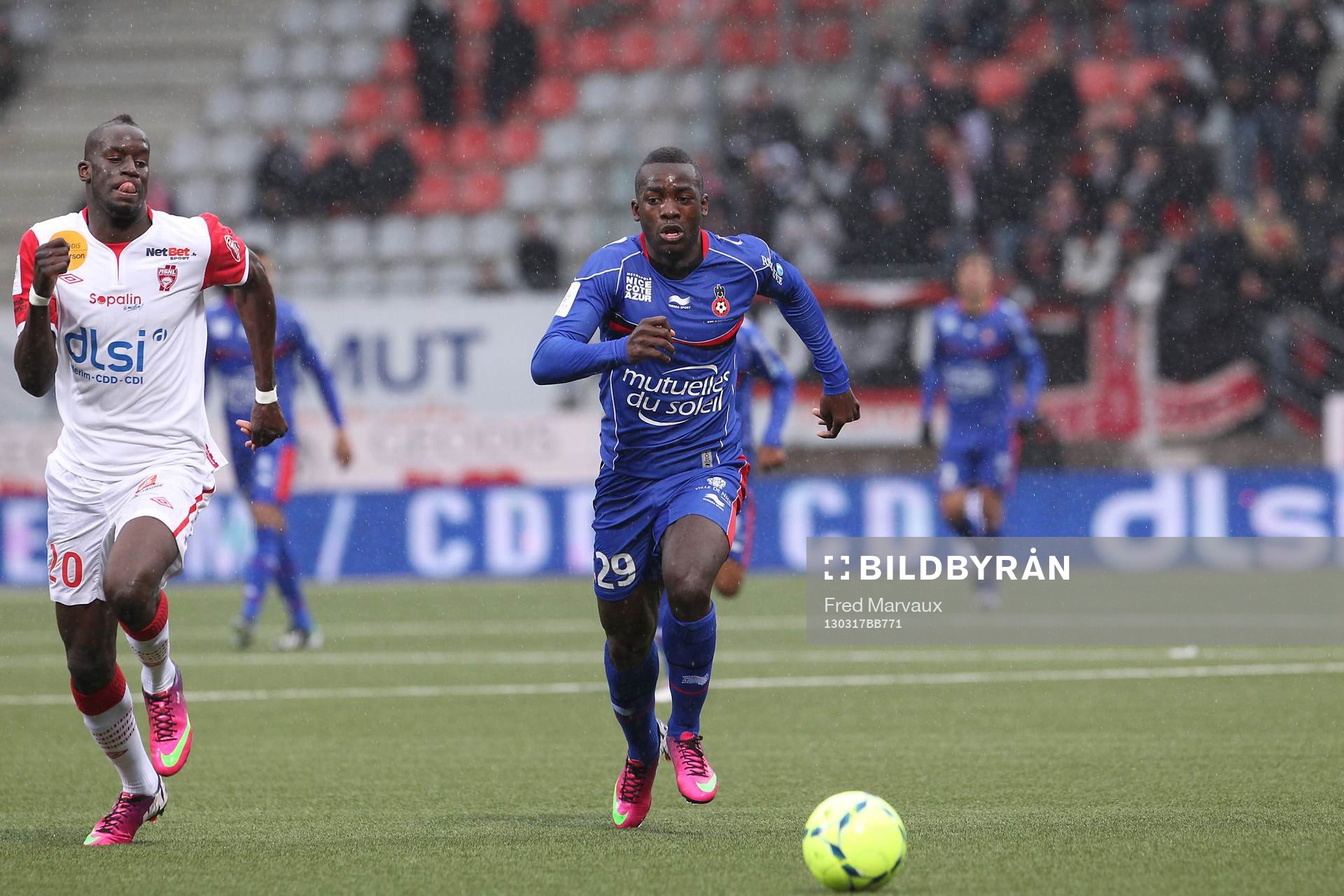 Stephane BAHOKEN - 17.03.2013 - Nancy / Nice - 29e journee
