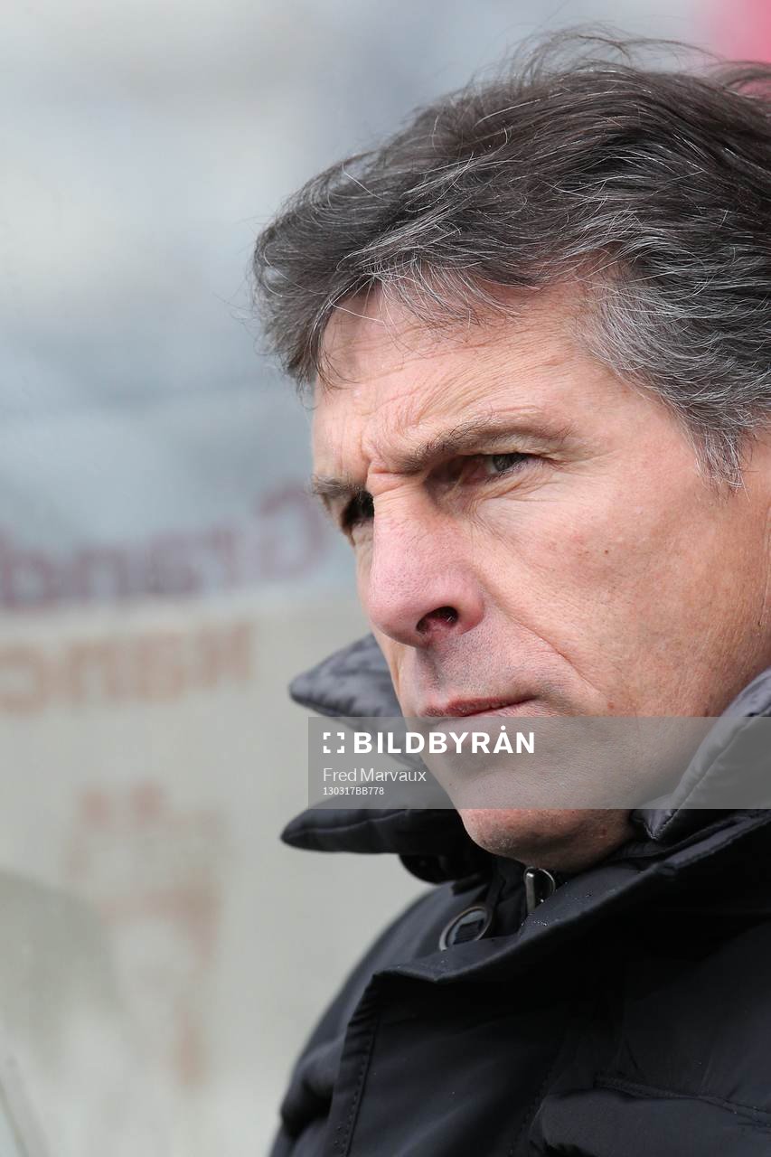 Claude PUEL  - 17.03.2013 - Nancy / Nice - 29e journee de