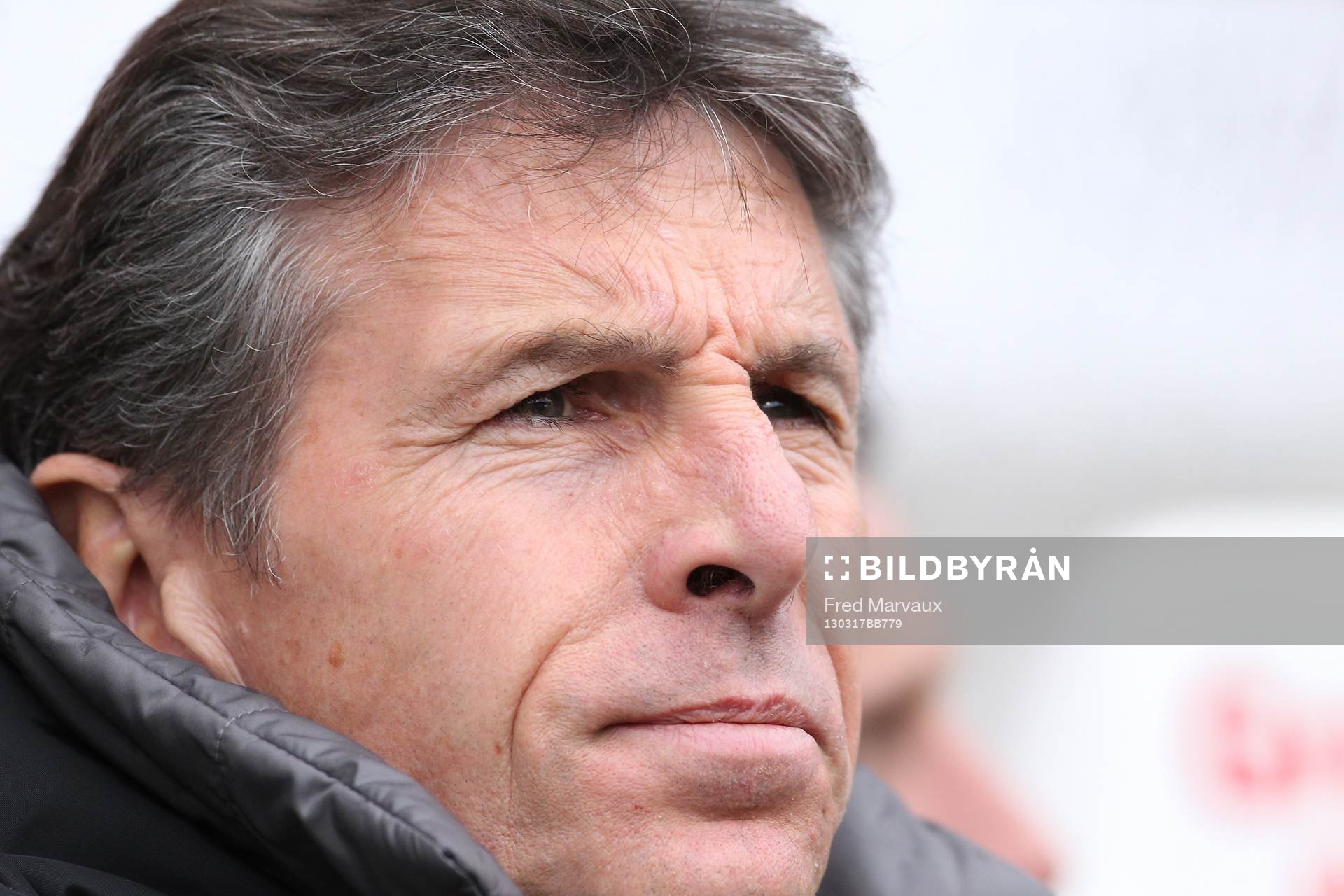 Claude PUEL  - 17.03.2013 - Nancy / Nice - 29e journee de