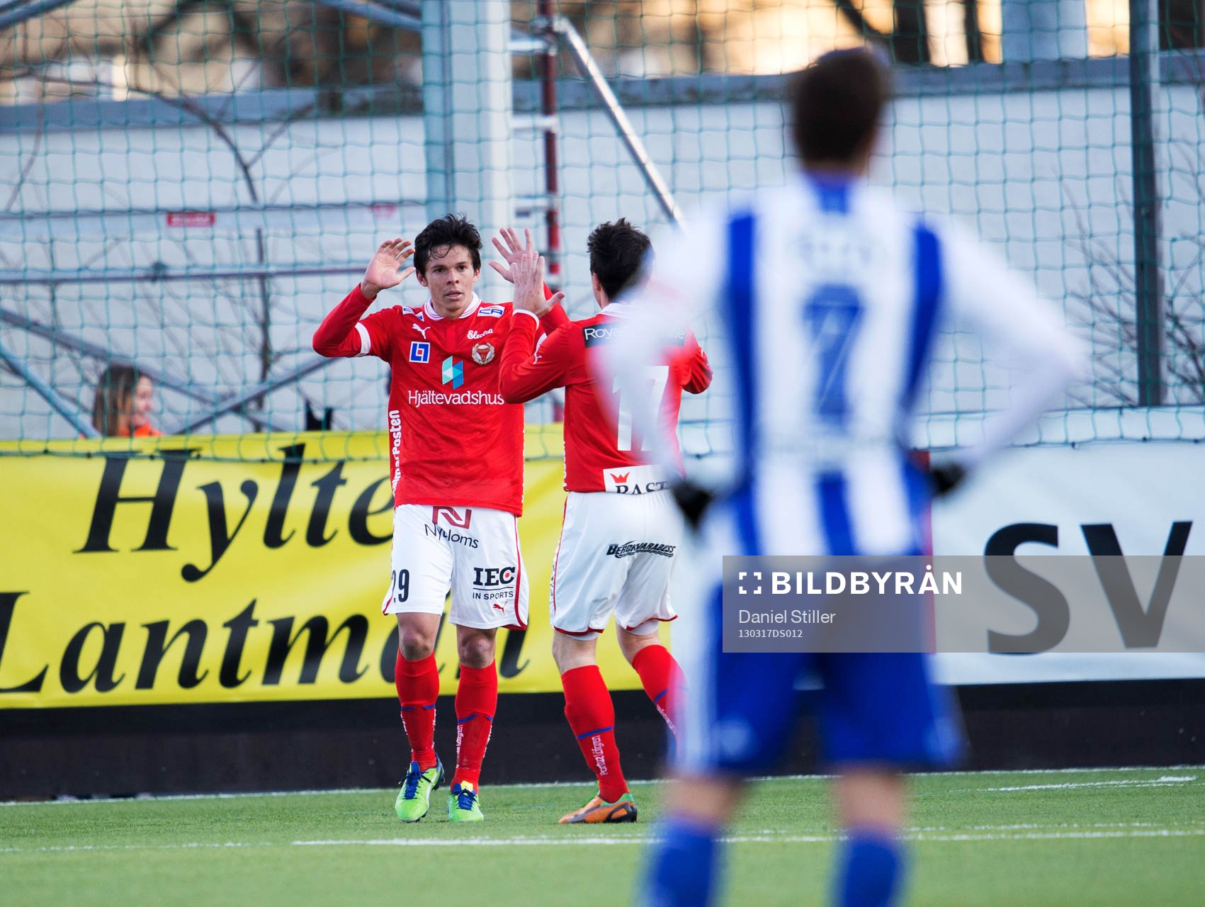 Romario gör matchens enda mål för Kalmar