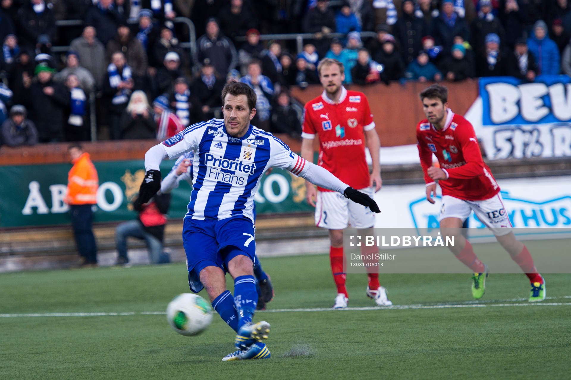 Fotboll, Svenska Cupen, IFK Göteborg - Kalmar: Tobias Hysén, IFK Göteborg, bränner en straff i slutsekunderna